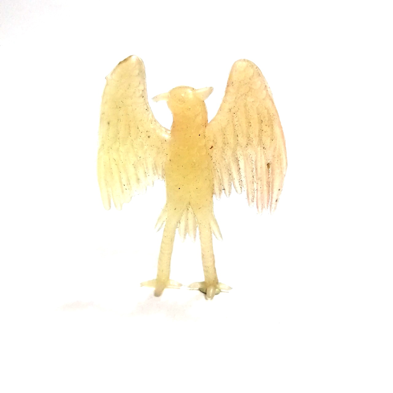 ตุ๊กตุ่น แอนท์ มนุษย์เหยี่ยว รุ่นแถมจากถุงถั่วรุ่นเก่า ราวปี 2518 สูงราว 2 นิ้ว สภาพดี สีชมพูอ่อนไม่หักไม่กาว