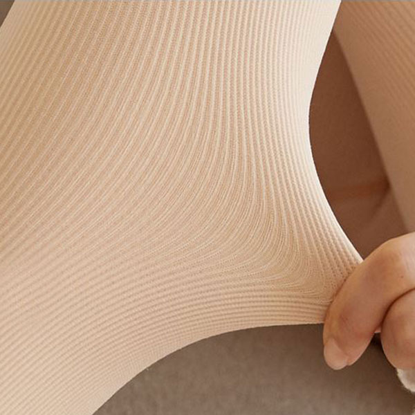 กางเกงเลกกิ้งกันหนาวติดลบ ผ้าคอตตอนลูกฟูกซับแคชเมียร์หนานุ่ม (11958L)