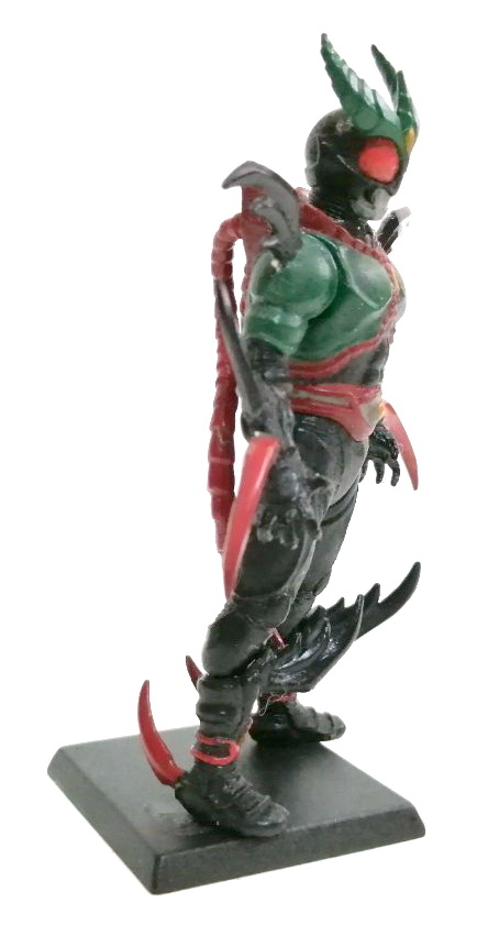 กาชาปองชุดยืนฐาน คาเมนไรเดอร์ เอกซีดด์กิลล์ จากเรื่อง คาเมนไรเดอร์อากิโตะ งานเก่าเก็บสะสม สามารถแยกชิ้นได้หลายส่วน สภาพครบสมบูรณ์ พร้อมฐาน