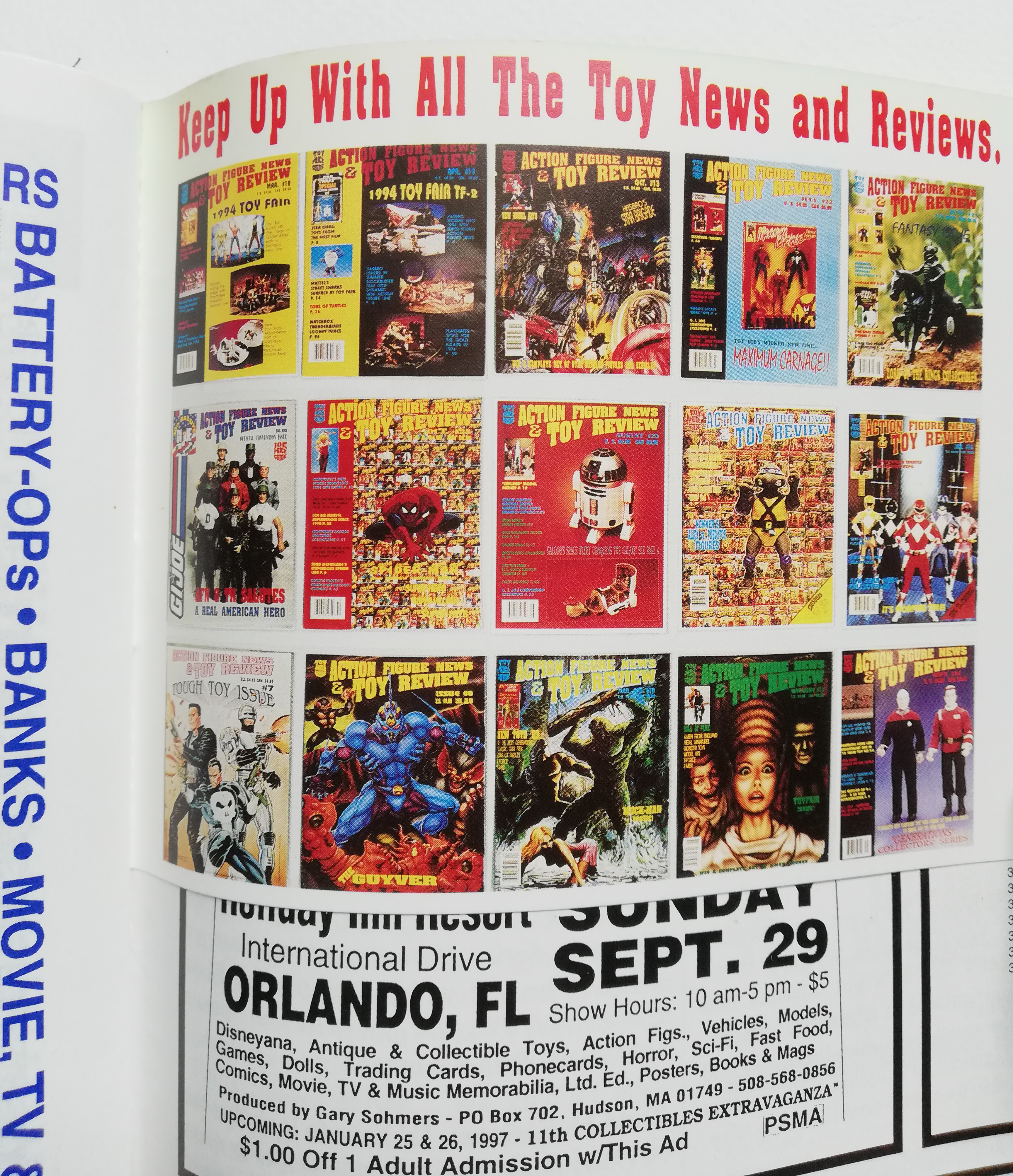 นิตยสารภาษาต่างประเทศ Lee's Action Figure News&Toys Review, August #46_Total Chaos -new Star Wars Figure -Eco-Toys -The Amazing Toy Biz -Starting Lineup -Transformers '89 part2 -McFarlane Toys mixes images and attitude to create