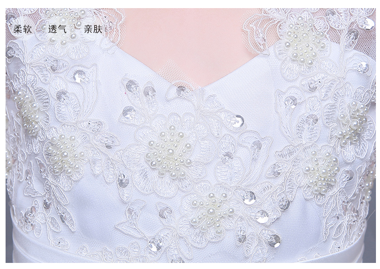 Pre-order ชุดราตรีเด็ก สไตล์เจ้าหญิง แขนกุด คอวี ปักเลื่อม แต่งผ้าลูกไม้ช่วงอก กระโปรงตาข่ายฟูฟ่อง ปล่อยชายยาวด้านหลัง