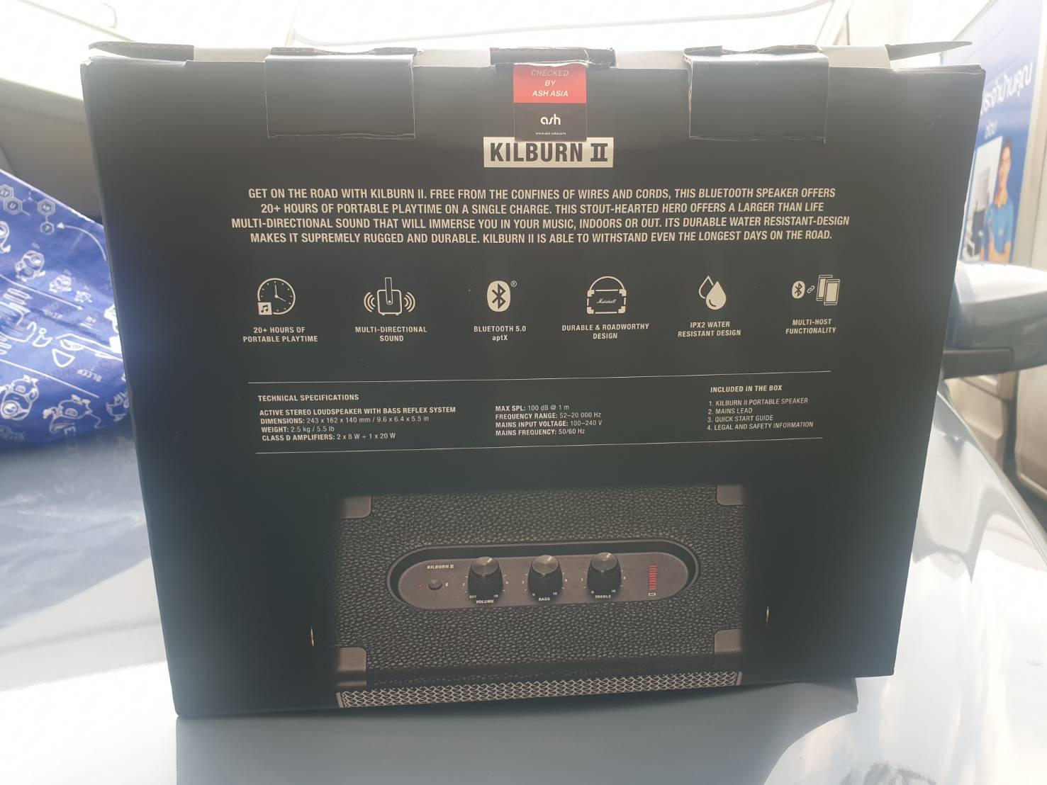 ลำโพง mashall kilburn 2 ของแท้ศูนย์ไทย