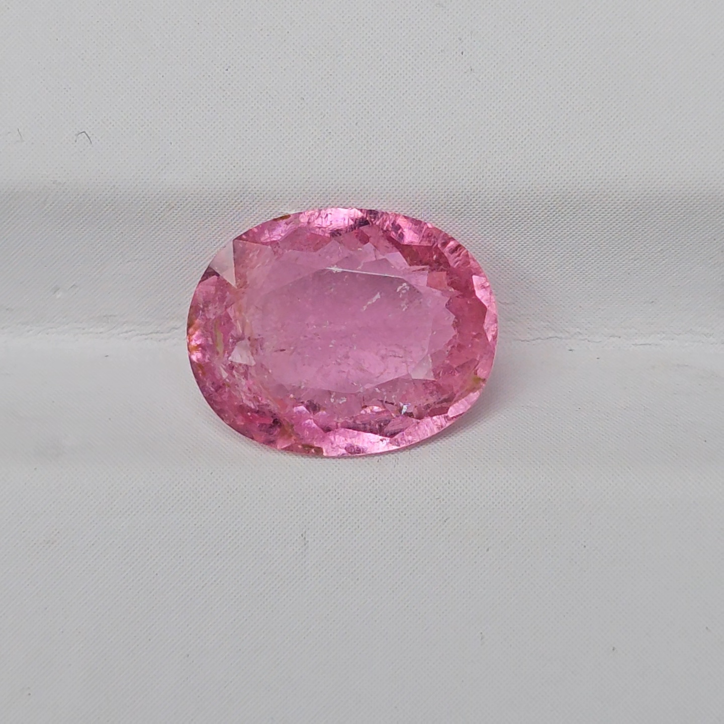 พลอย ทัวร์มารีน (Pink Tourmaline) 2.75 กะรัต (Cts.) อัญมณีมงคลประจําวันเกิด เครื่องประดับพลอย