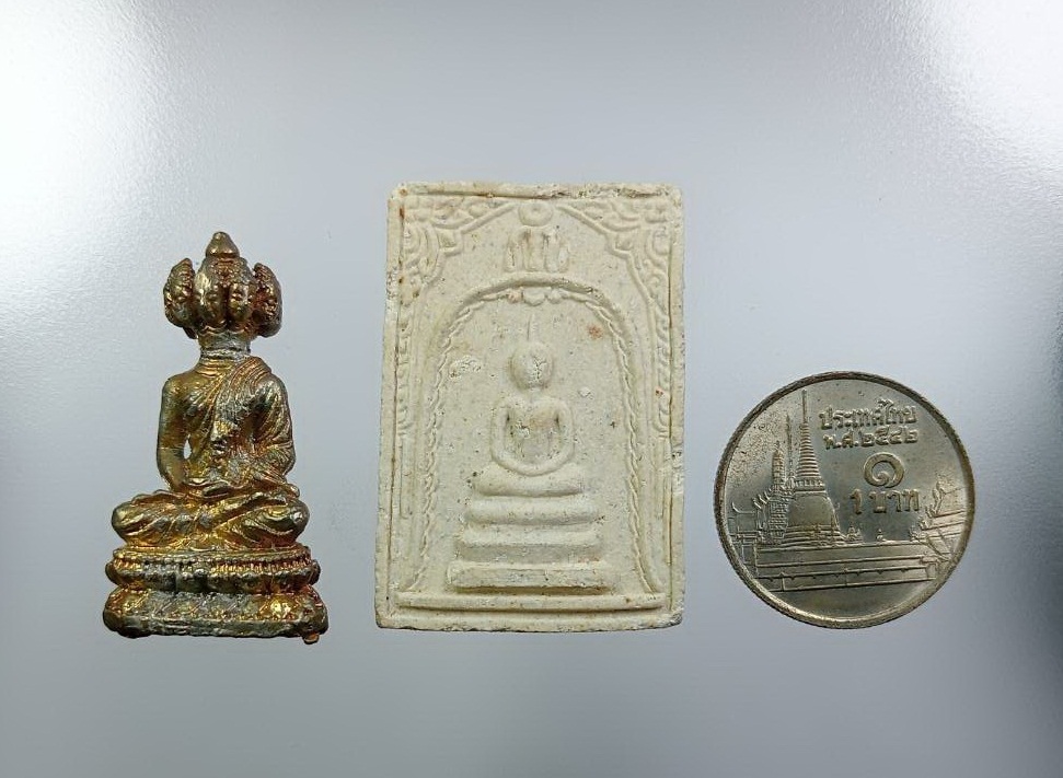 ก862 พระชุดสมเด็จมหาเศรษฐี วัดหนองหมูใต้ อ.วิหารแดง จ.สระบุรี ปี2555 ปลุกเสกโดยหลวงพ่อรวย วัดตะโก