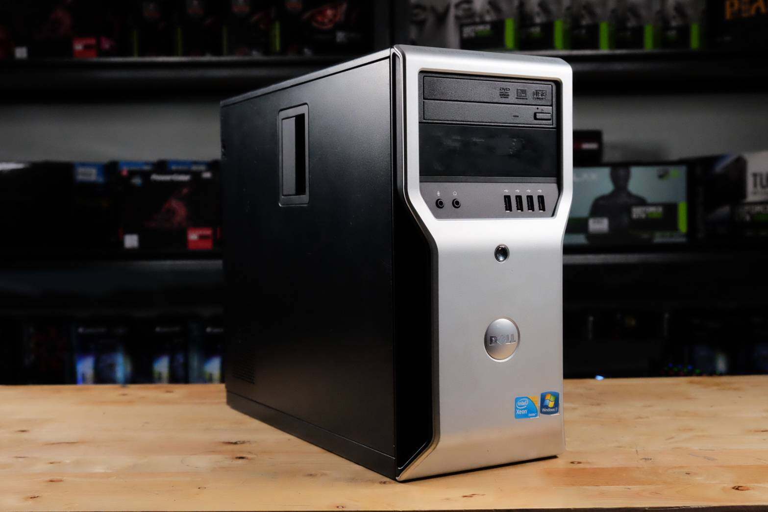 Dell T1600 Workstation (Gen2) Tower คอมพิวเตอร์ตั้งโต๊ะ CPU i3-2100 Ram 2 GB NO HDD มีประกัน