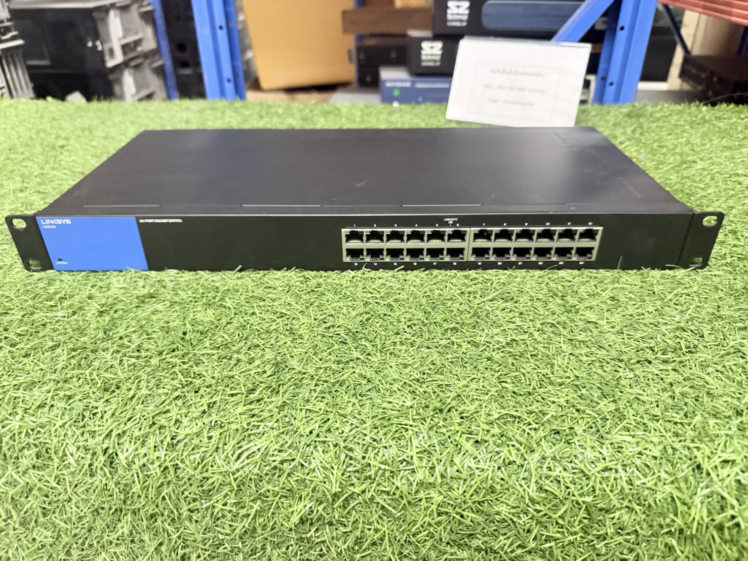 Switch Linksys LGS124 Unmanaged Gigabit Switch 24-port