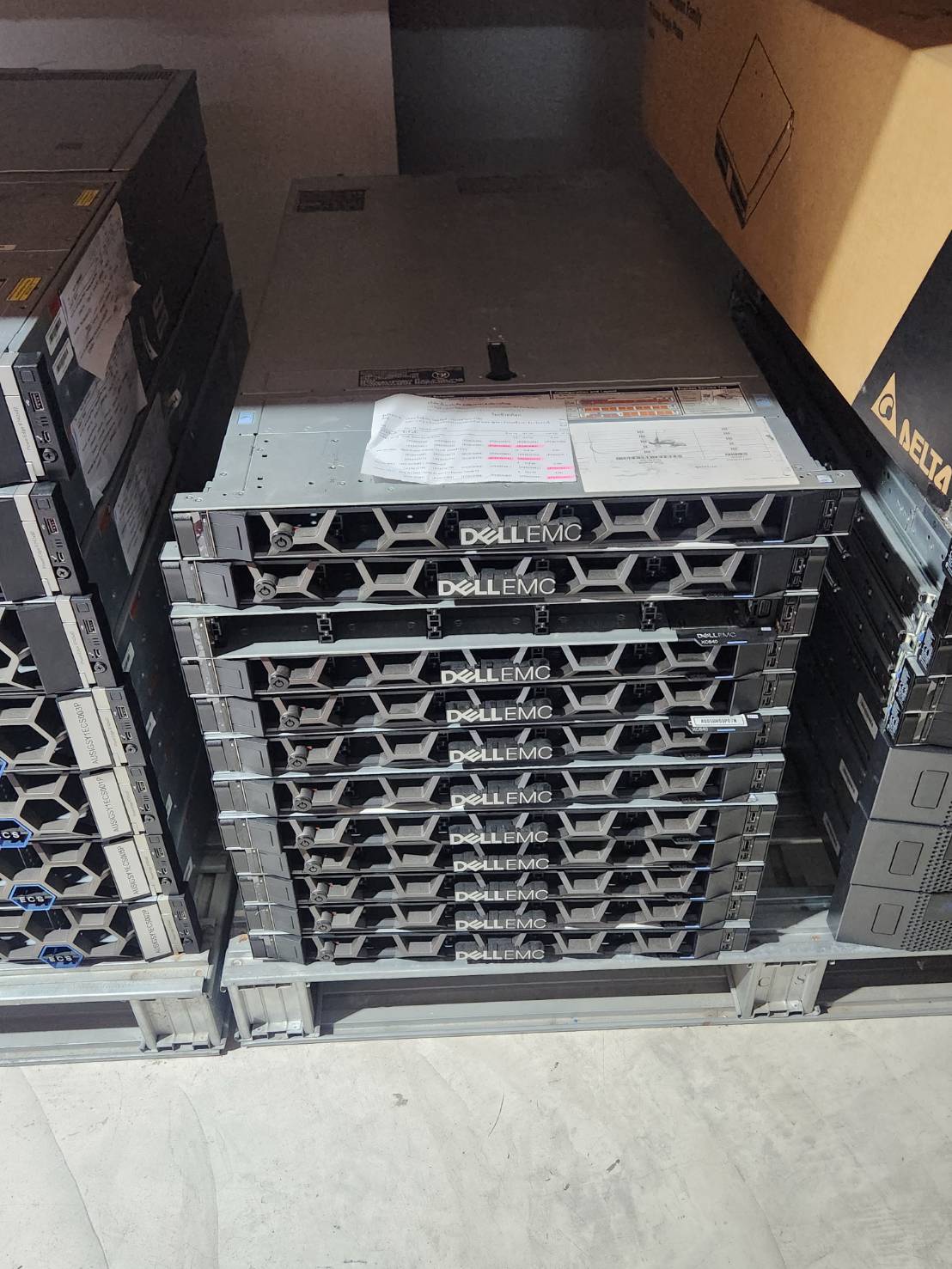 Server Dell XC640 Gold 6136*2 Ram 128GB HDD SSD 1.6 x2 Power x2