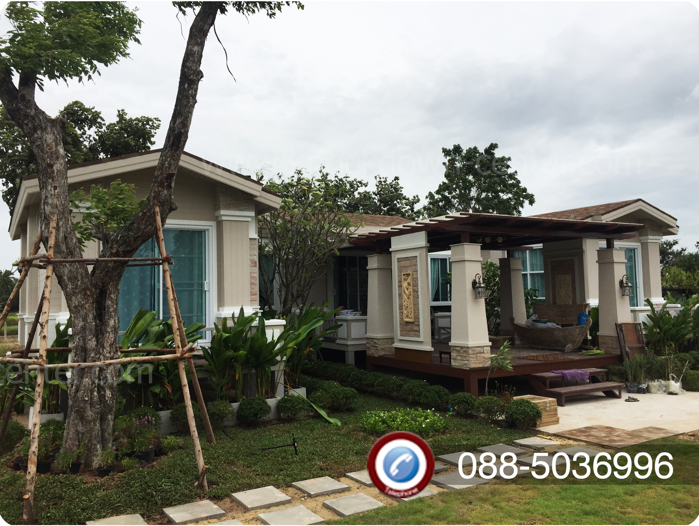 บ้านน็อคดาวน์ บ้านสำเร็จรูป Grand Modern U 009