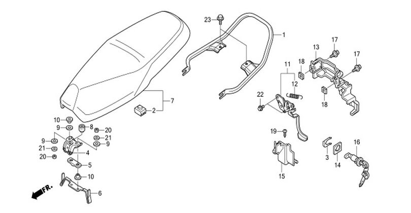 สมุดภาพอะไหล่แท้ฮอนด้า ดรีม110ไอ/ซุบเปอร์คัพ