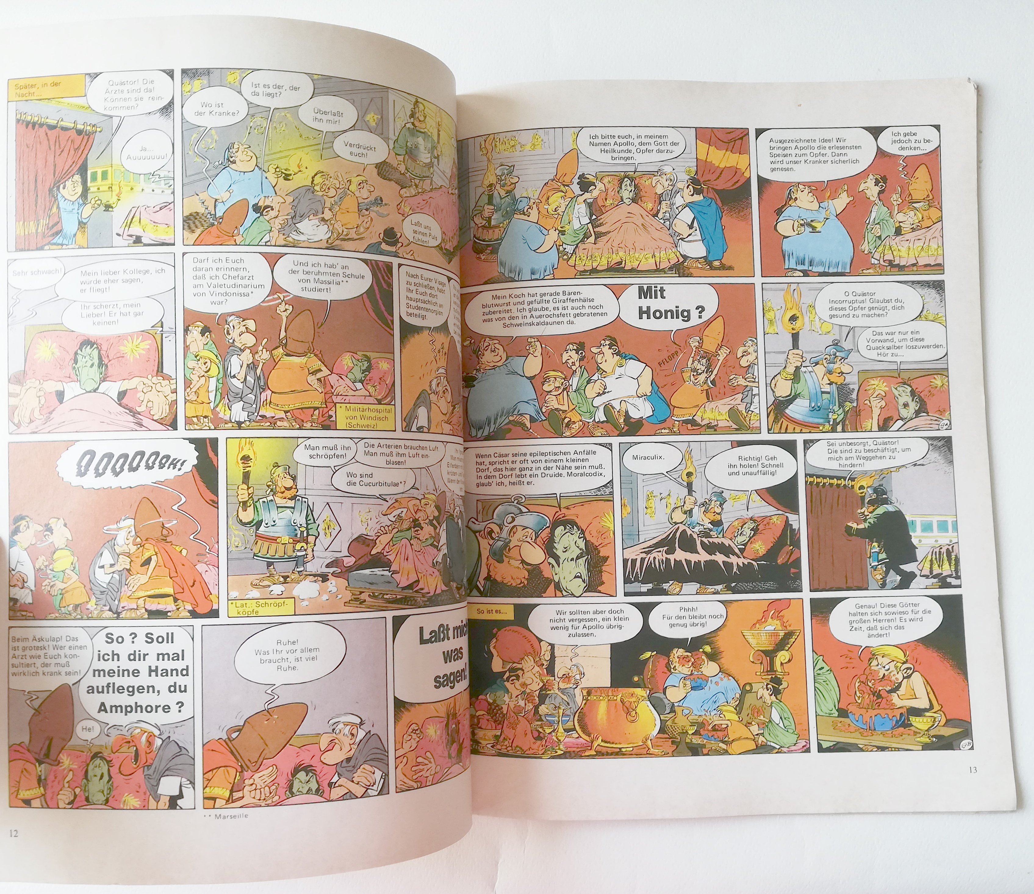 หนังสือการ์ตูนภาษาเยอรมัน หนังสือการ์ตูนภาษาเยอรมัน Dargaud prasentiert: GROSSER ASTERIX-BAND XV Asterix DM - Streitum ZEICHNUNGEN: UDERZO TE FA Jelta DELTA VERLAG GMBH STUTTGART EHAPA VERLAG GMBH STUTTGART WERTREE