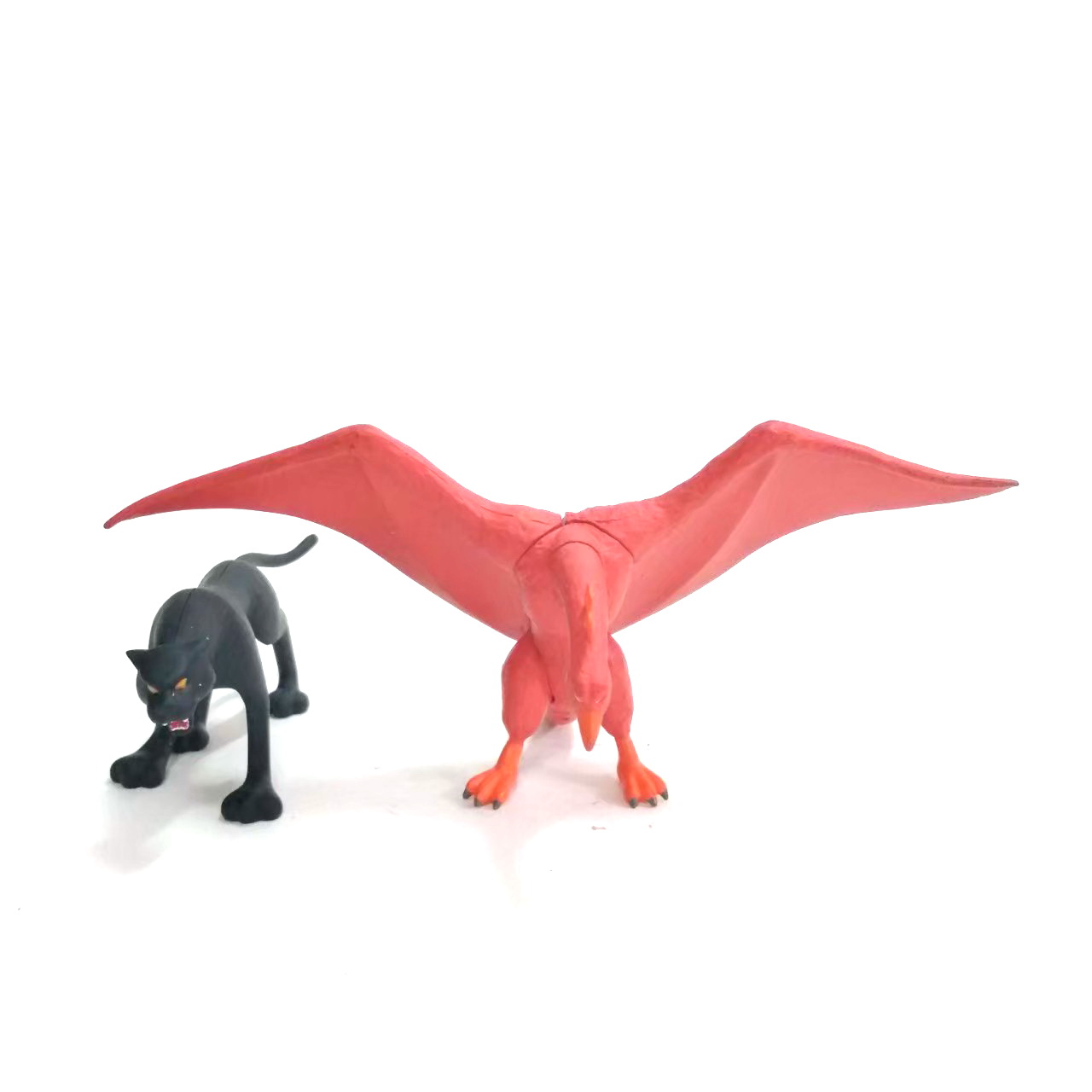 ขนาด 3.5-4นิ้วกาชาปอง ยางตัน ร๊อบรอส(เสือดำ), โรเด็ม(นกพ่นไฟ) จาก บาบิลนิเซย์.. มือสองสภาพดี มีรอยบ้าง ขายคู่