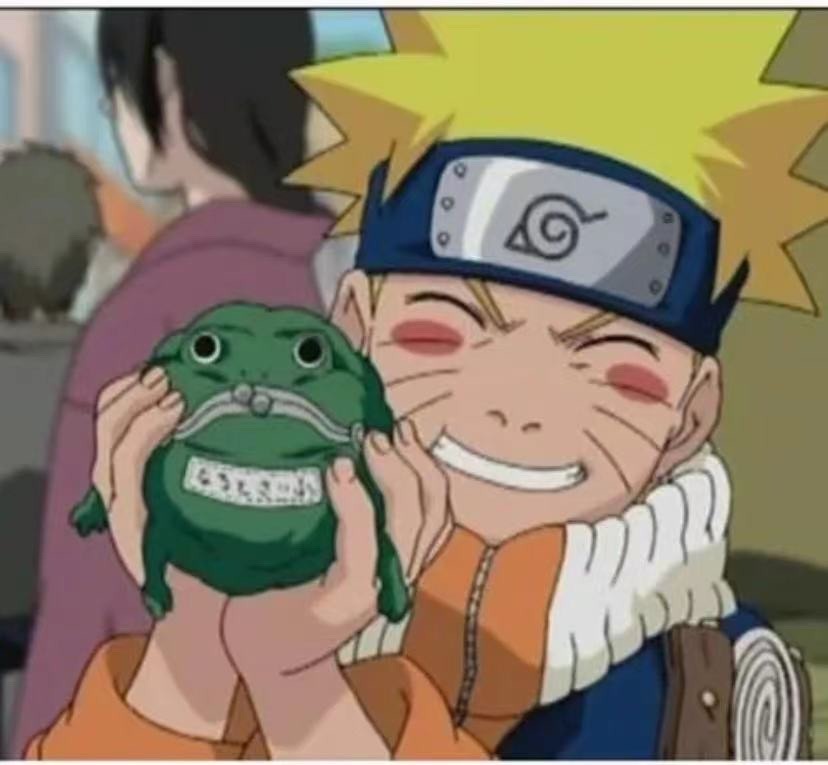 (PER-ORDER) กระเป๋าสตางค์กบ NARUTO ของแท้ V.2