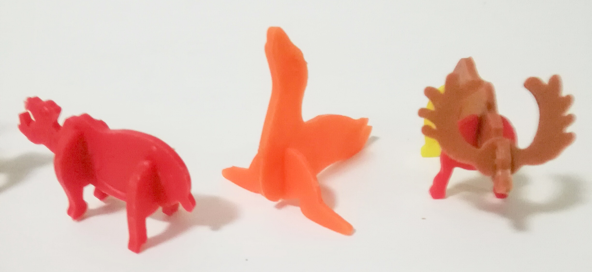 ของสะสมเก่า เซ็ทตุ๊กตาสัตว์ประกอบ วัสดุ:พลาสติก ตามภาพ