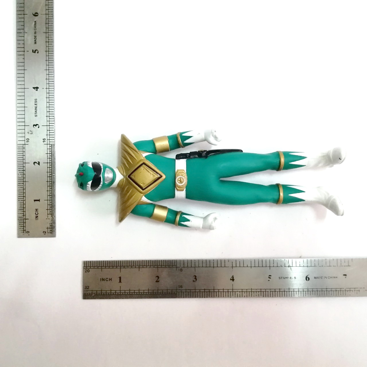 ซอฟ 7 นิ้ว ดราก้อนเรนเจอร์ จากขบวนการ จูเรนเจอร์ คนที่6 สภาพดี **มีรอยบ้าง