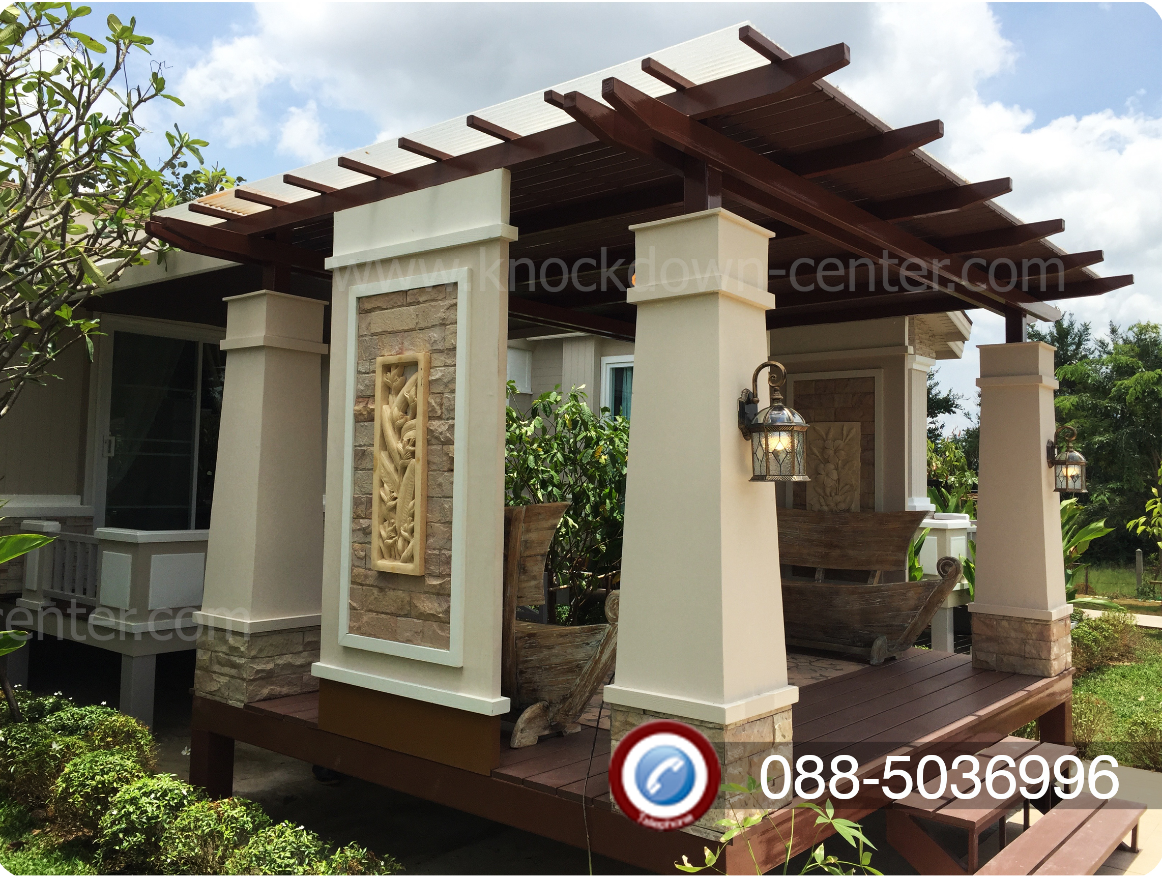 บ้านน็อคดาวน์ บ้านสำเร็จรูป Grand Modern U 0012