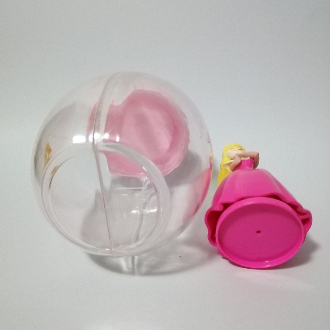 ตุ๊กตาชุดเจ้าหญิงดีสนีย์ ท๊อปเปอร์ขวดโหล พรีเมี่ยมร้านสะดวกซื้อ 7-11 ตัว เจ้าหญิงนิทรา/เจ้าหญิงออโรร่า/Sleeping Beauty ขายพร้อมขวดโหล ฝาด้านบนใช้วางท๊อปเปอร์ได้