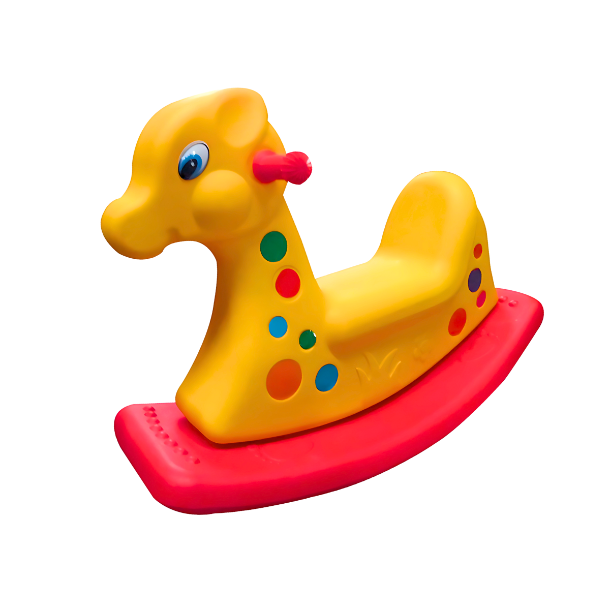 โยกเยก ม้าโยก โยกเยกยีราฟ 2 สี (โยกเยก 1 ที่นั่ง) Rocking Horse Rocking Two Colors Giraffe