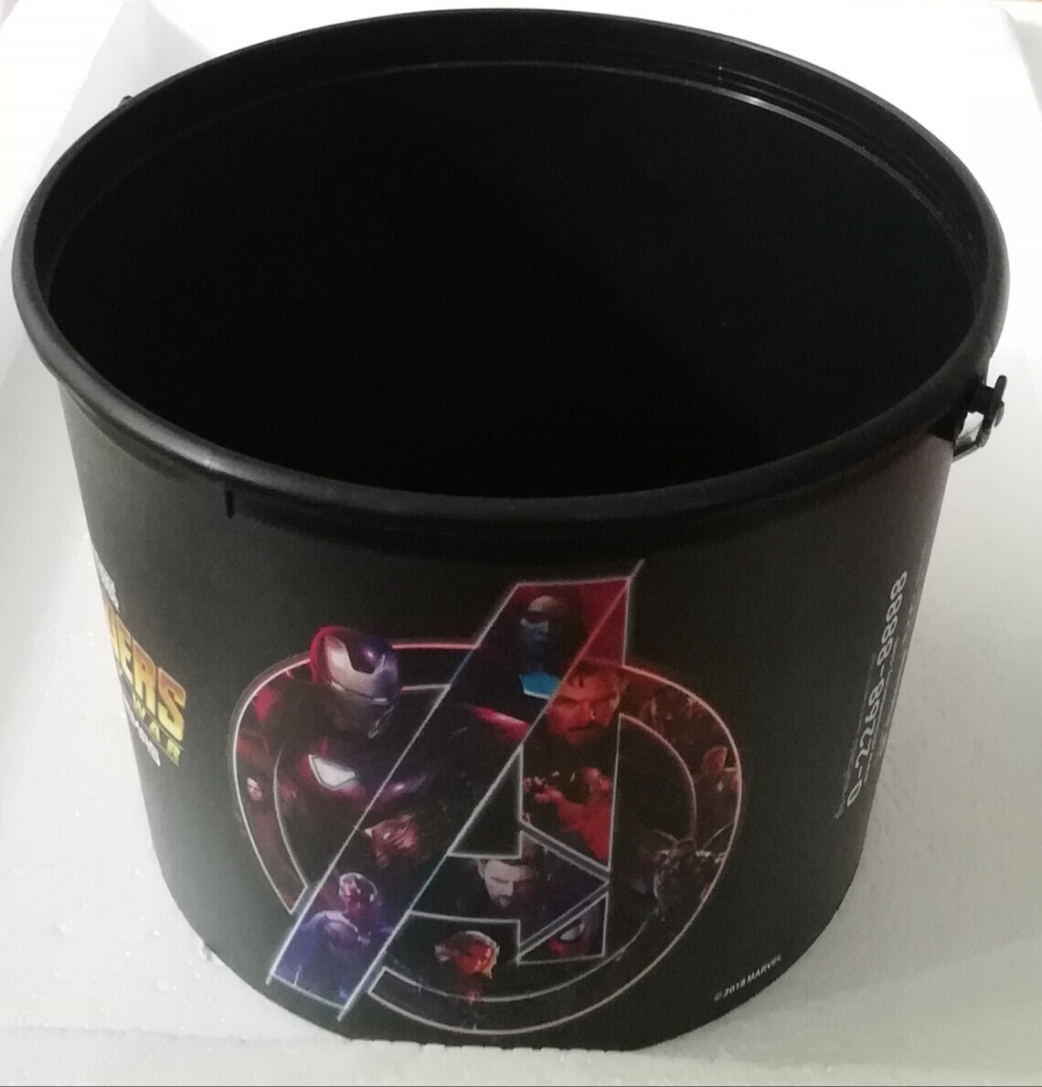 ถังข้าวโพดโรงหนัง มาร์เวล Marvel's Studio, Avengers Infinity War, only in Cinemas 2018 Matvel