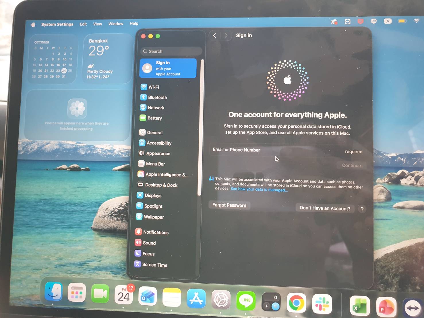Notebook Apple Macbook Air m1 2020 8/256 สภาพดีมาก