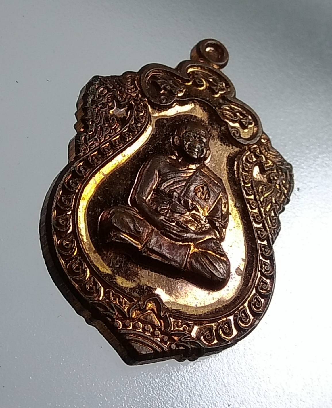 เหรียญA1604 เสมาเล็กทรัพย์สมบูรณ์ หลวงพ่อแม้น วัดหน้าต่างนอก จ.อยุธยา ปี2561