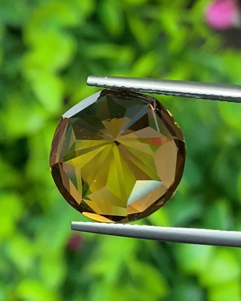 พลอย ซิทริน Citrine 10.22 กะรัต (Cts.) พลอยแท้ อัญมณีมงคลประจําวันเกิด เครื่องประดับพลอย