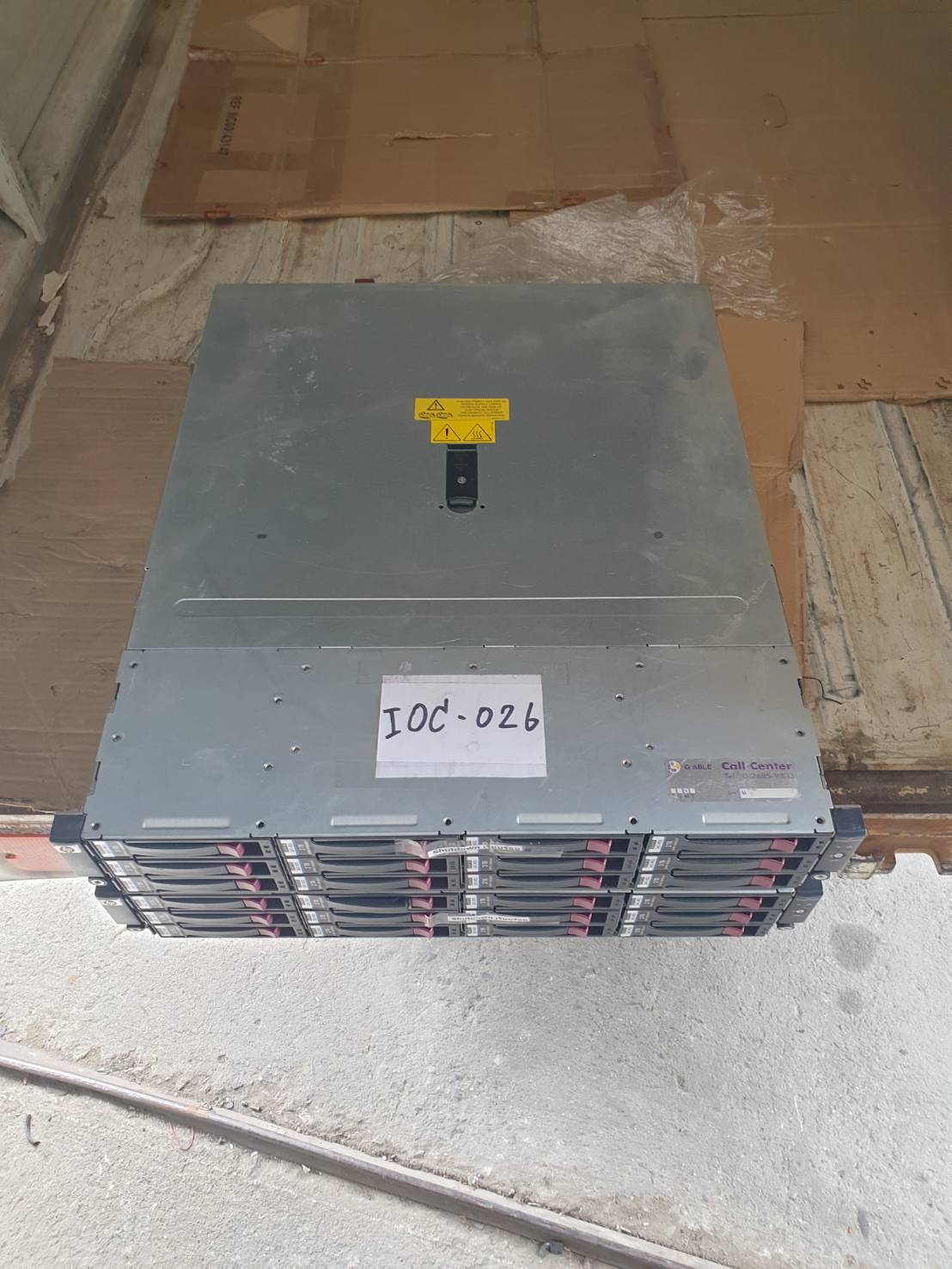 hp storage work 2 TB x12