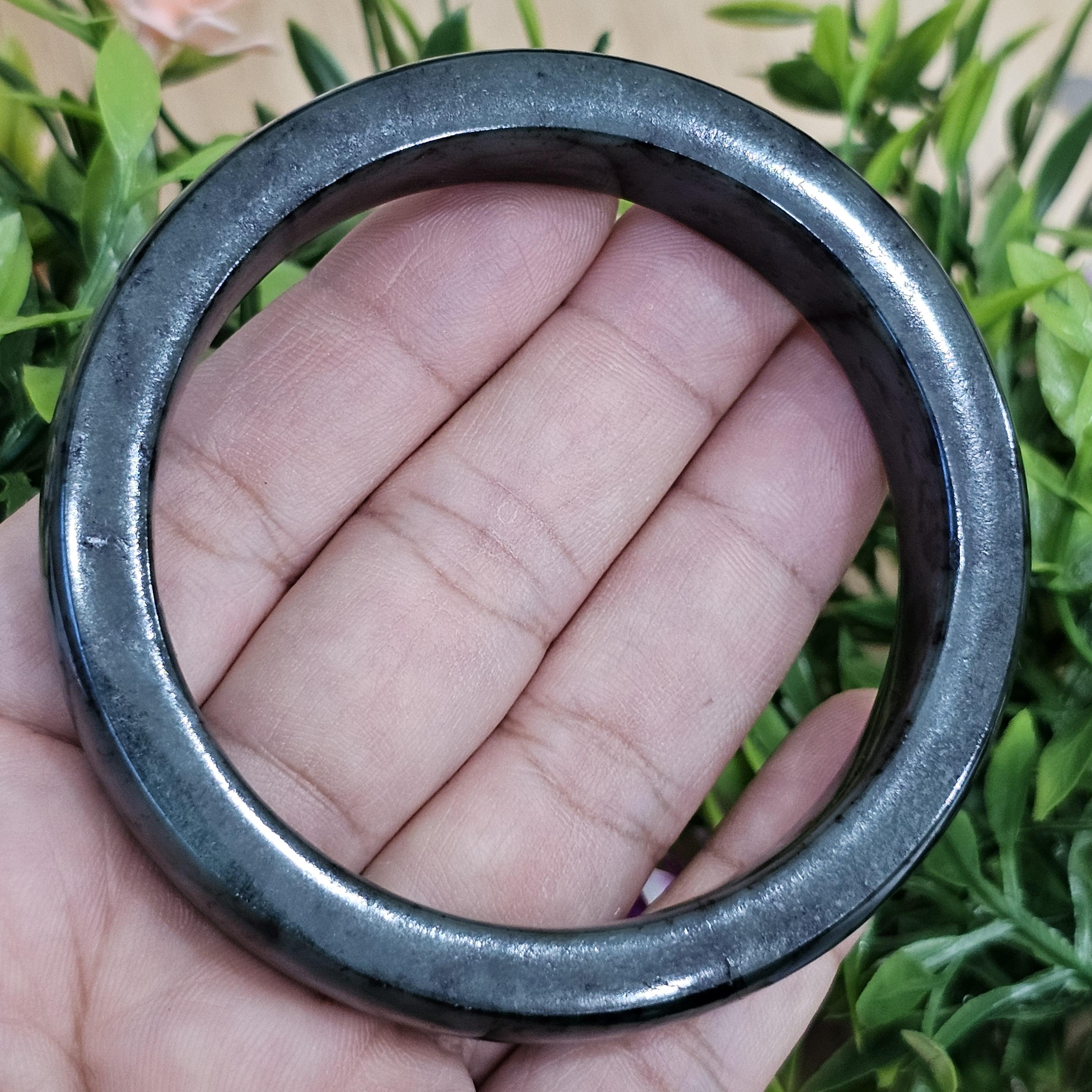 หยก พม่า แท้ Jade กำไลหยก (Jadeite bracelet) พม่า (Myanmar) 58.5 มม.