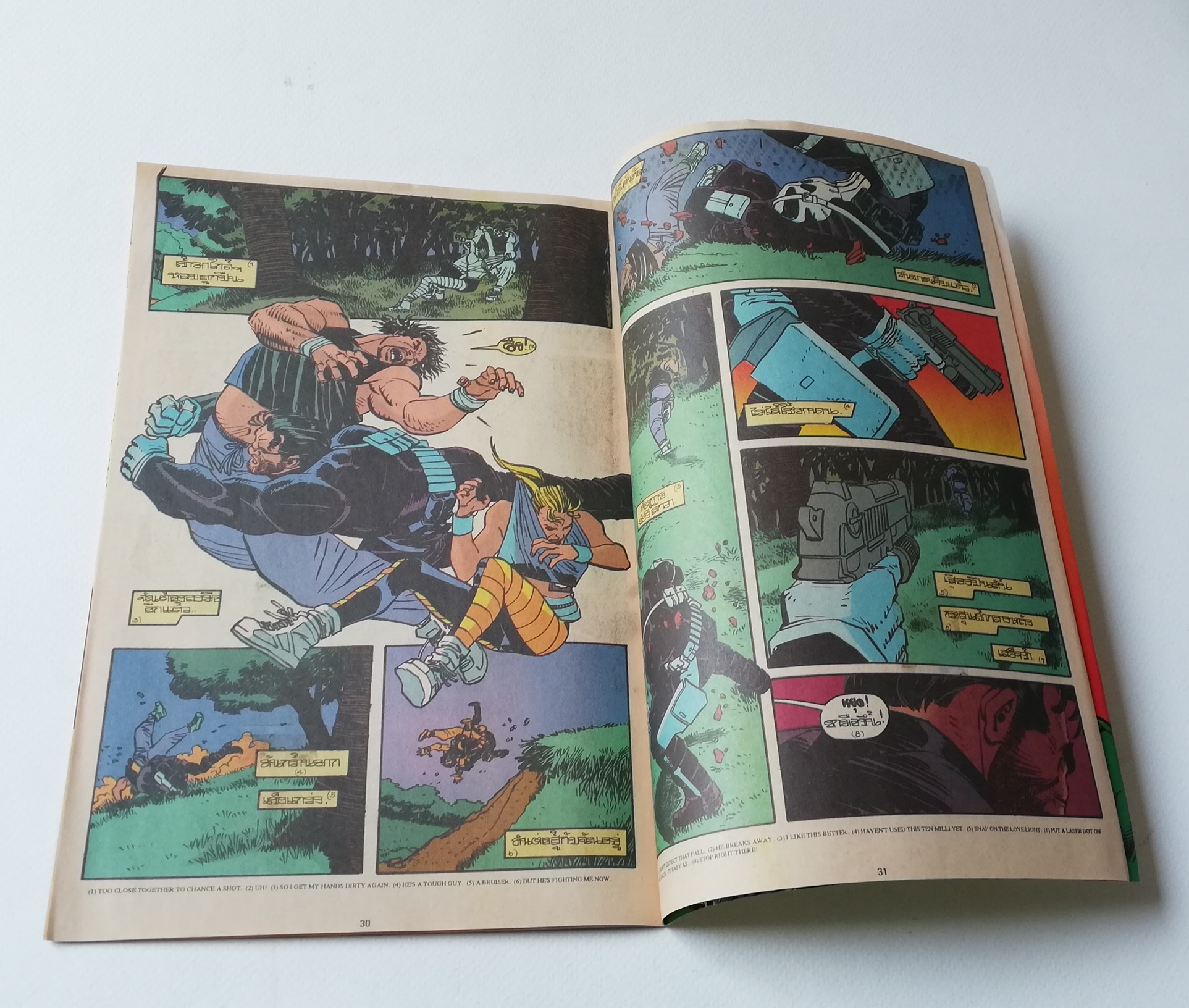 มีหลายภาพ,นิตยสารแนวการ์ตูนเก่า Marvel comics, พันนิชเชอร์ The Punnisher ฉบับที่2 THE PUNISHER WAR ZONE