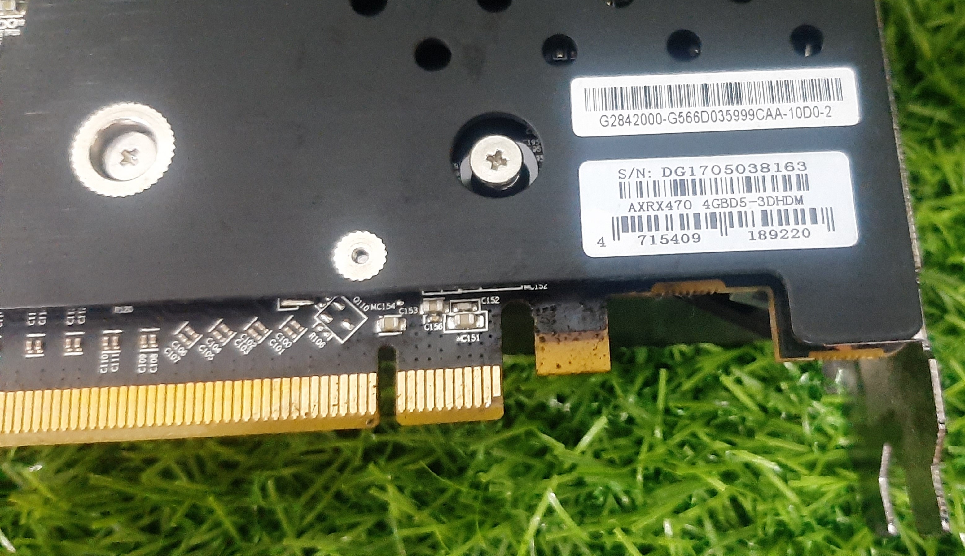 การ์ดจอ PowerColor Red Dragon Radeon RX 470 4GB GDDR5 GPU มือสอง ประกันร้าน 1 เดือน 3 x DisplayPort 1 x DVI-D 1 x HDMI