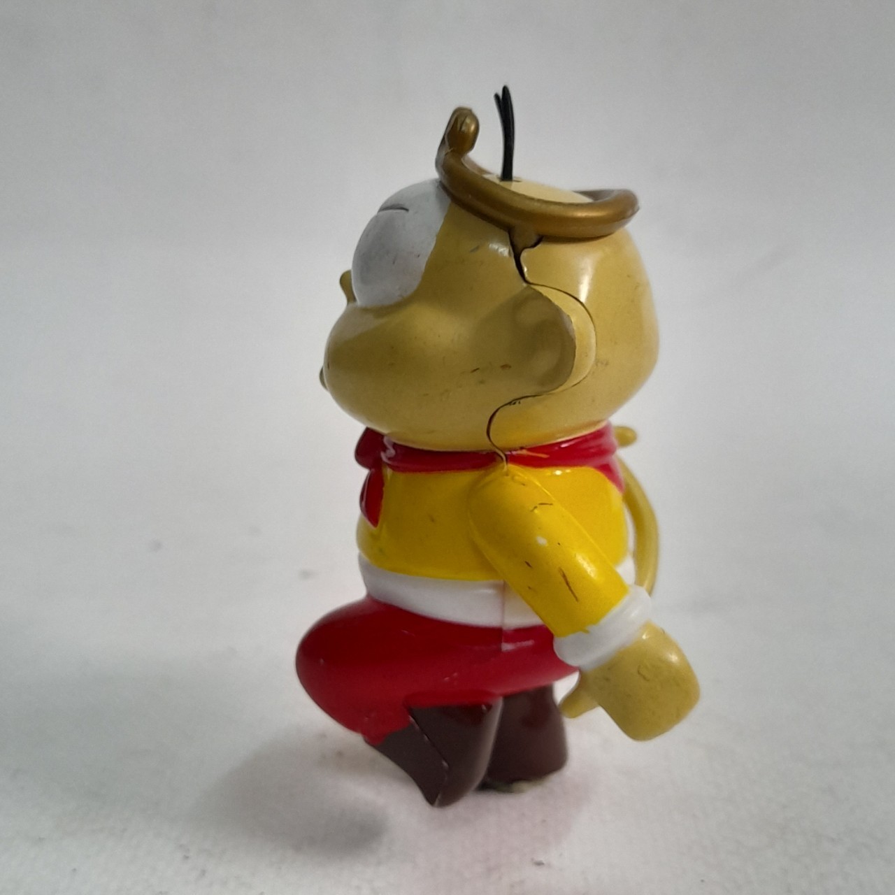 ฟิกเกอร์ พลาสติก ***มีตำหนิตามภาพ ปังปอนด์ พรีเมี่ยม 7- 11 ในอดีต ชุดปังปอนด์เห้งเจีย ขาดเมฆ ,กระบองมือสองตามสภาพดีมีรอยบ้าง