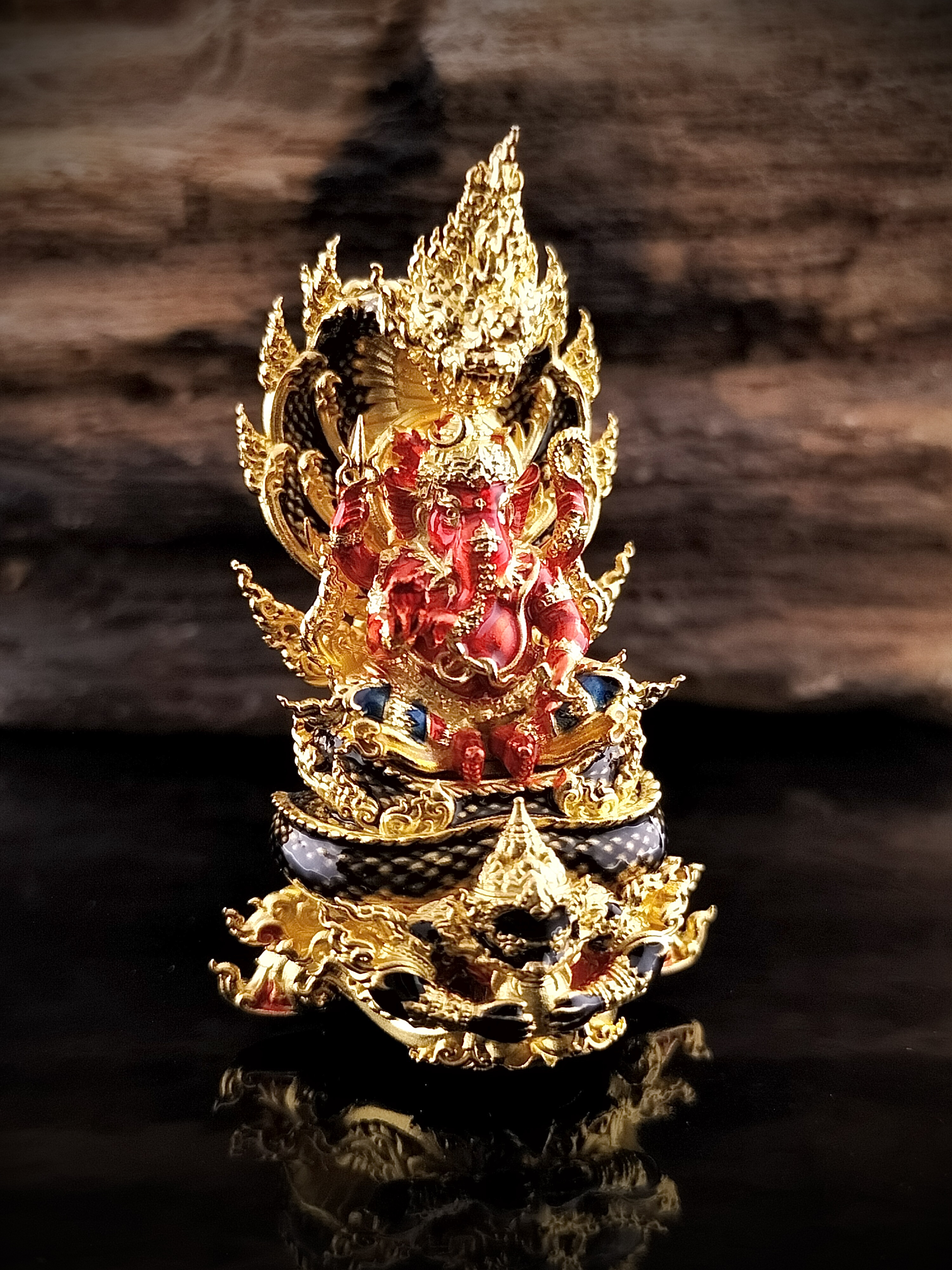 พระพิฆเนศนาคปรก รุ่น กำเนิดปัญญา (เกิดขึ้น)