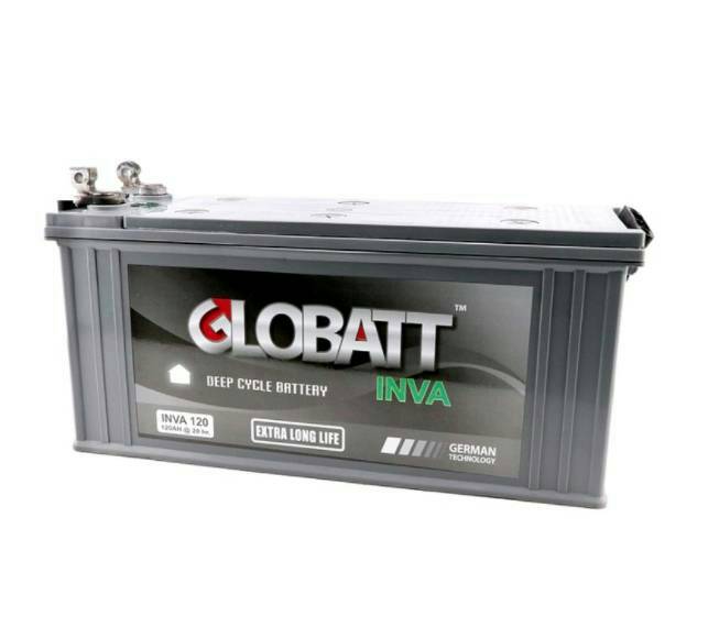 แบตเตอรี่ DEEP CYCLE รุ่น INVA 120Ah12V