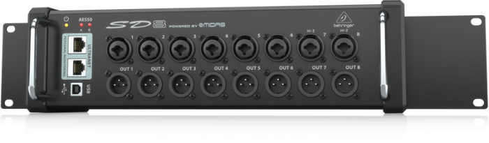 Behringer SD8 สเตจบ๊อก 32CH+2 AES 50