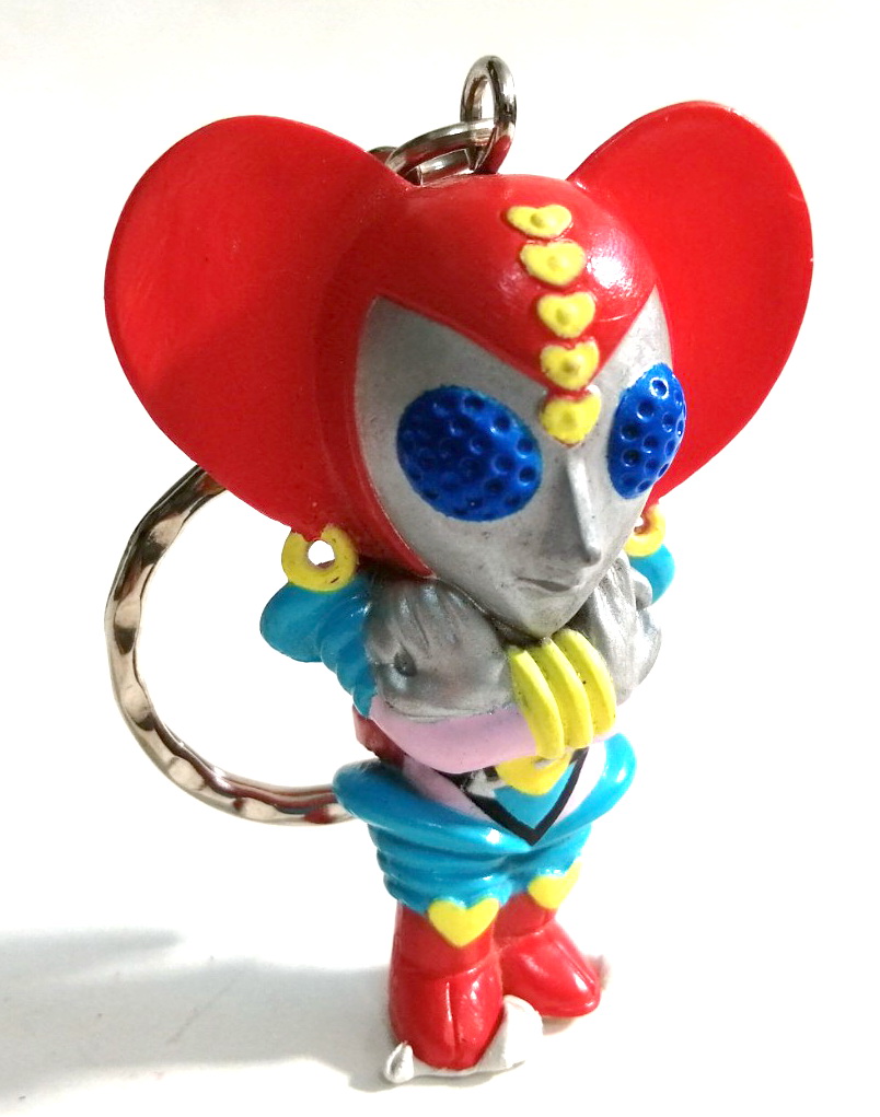 ของสะสม พวงกุญแจบิจินเดอร์ Bijinder ตัวละครในคิไคเดอร์01 Kikaider ขนาดสูง7ซม. ไม่รวมพวงกุญแจ ทำจากพลาสติกตันลงสีสำเร็จสีสวยสดงดงามไม่ลอกไม่เยิ้ม สภาพสะสมเก่าเก็บรักษาสภาพดี