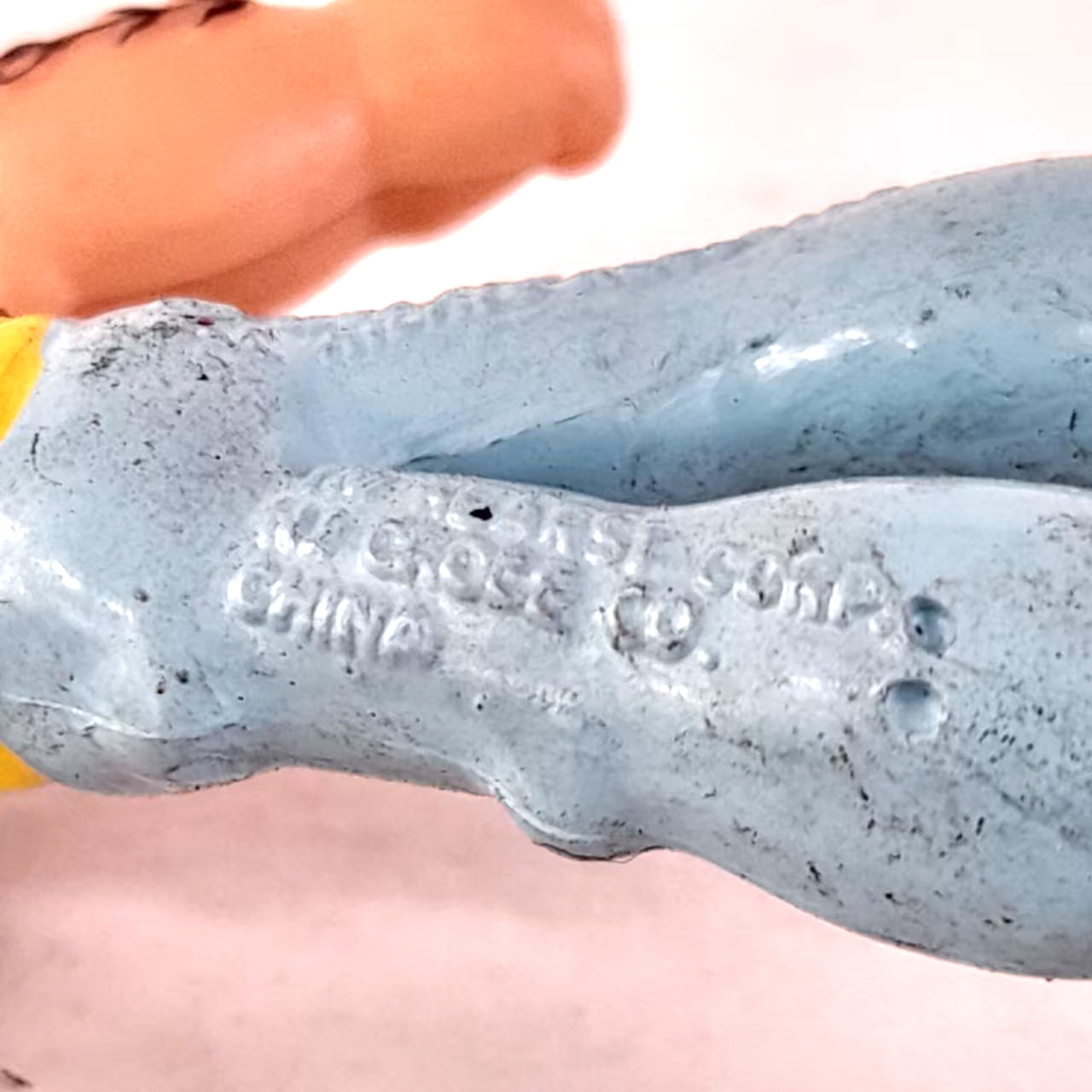 ฟิกเกอร์ ยางดัด ป๊อบอาย ขนาดตามรูป งานเก่าเก็บ มีตราปั๊ม ของมีตามภาพ มือสองสภาพดีมีรอยบ้าง ค่อนข้างหายากมาก ไม่พบบ่อย