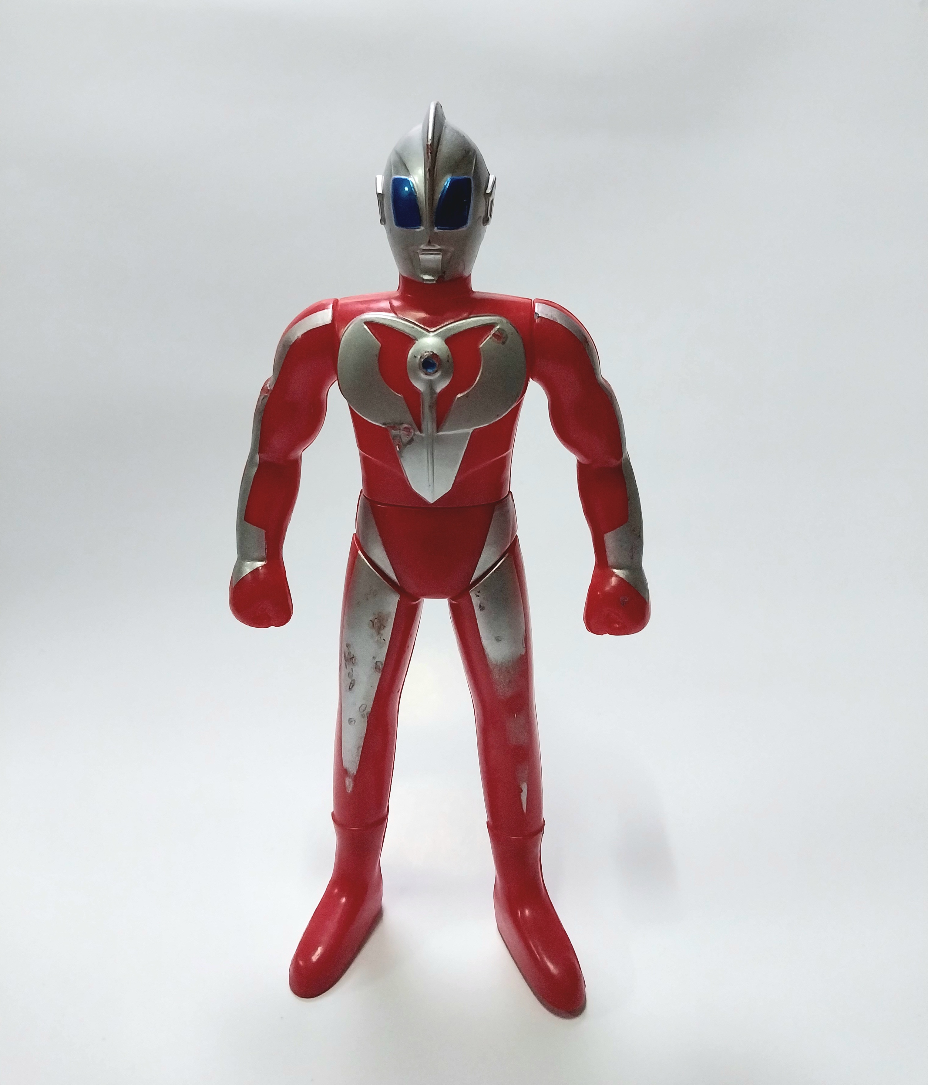 มีหลายภาพ,มีตำหนิ ตุ๊กตาพลาสติกแข็ง อุลตร้าแมนอีลิท Ultraman Elite งานไทยเอเพ๊กซ์ทอย ApexT ขยับ แขนขาเอวและตัวได้ งานเก่า หายากมากไม่พบเห็นบ่อยนัก **สภาพพอใช้ มีรอยบ้างตามเวลา