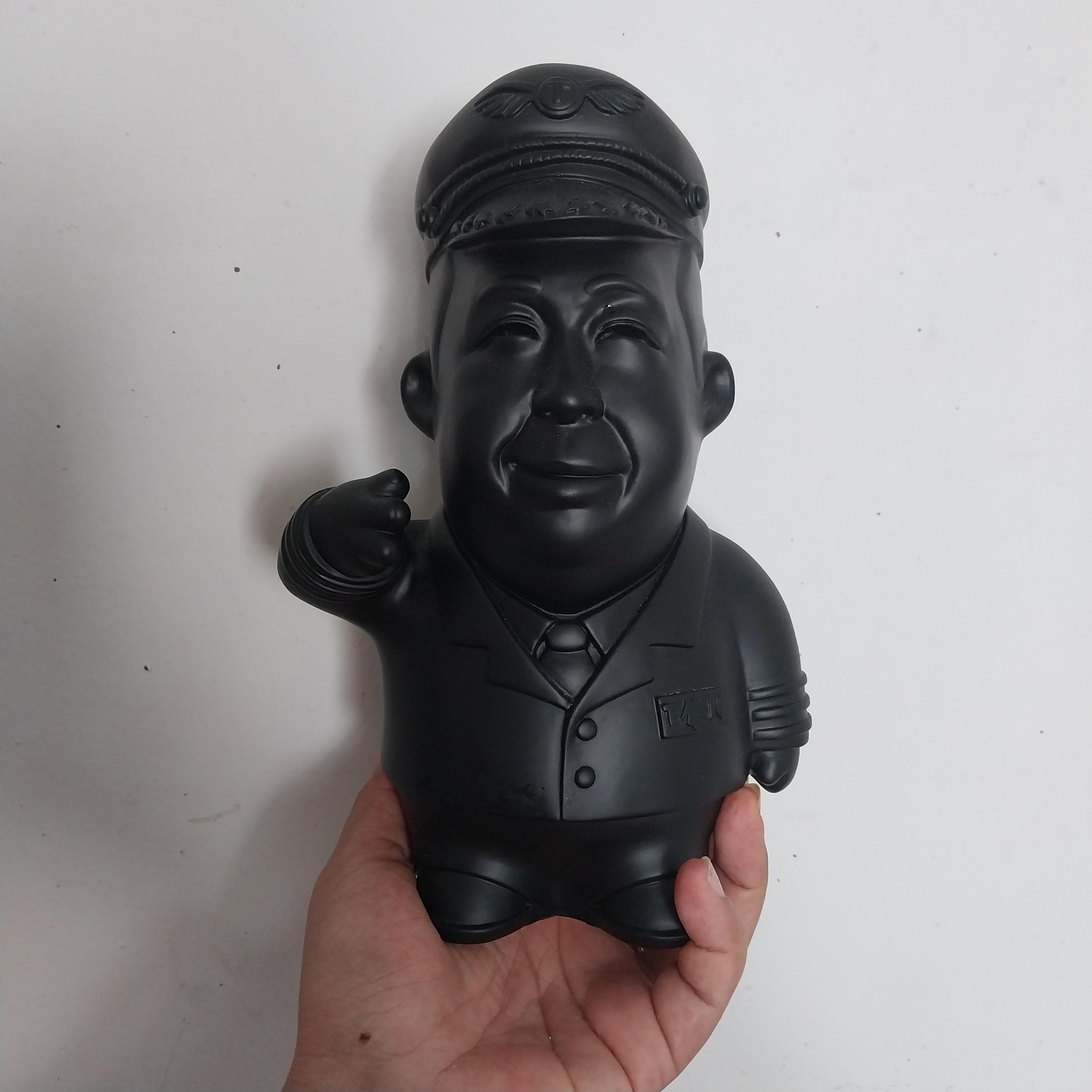 มือ2 มีหลายภาพ ***ทำสีใหม่เป็นสีดำ ,กระปุกออมสิน คุณตัน จาก อิชิตัน