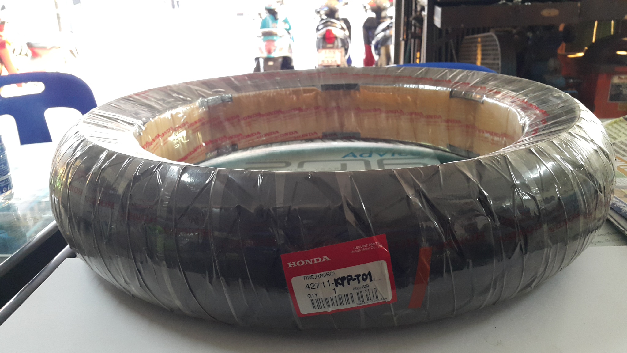 ยางนอกล้อหลัง CBR150R(IRC) เบอร์ 130/70-17