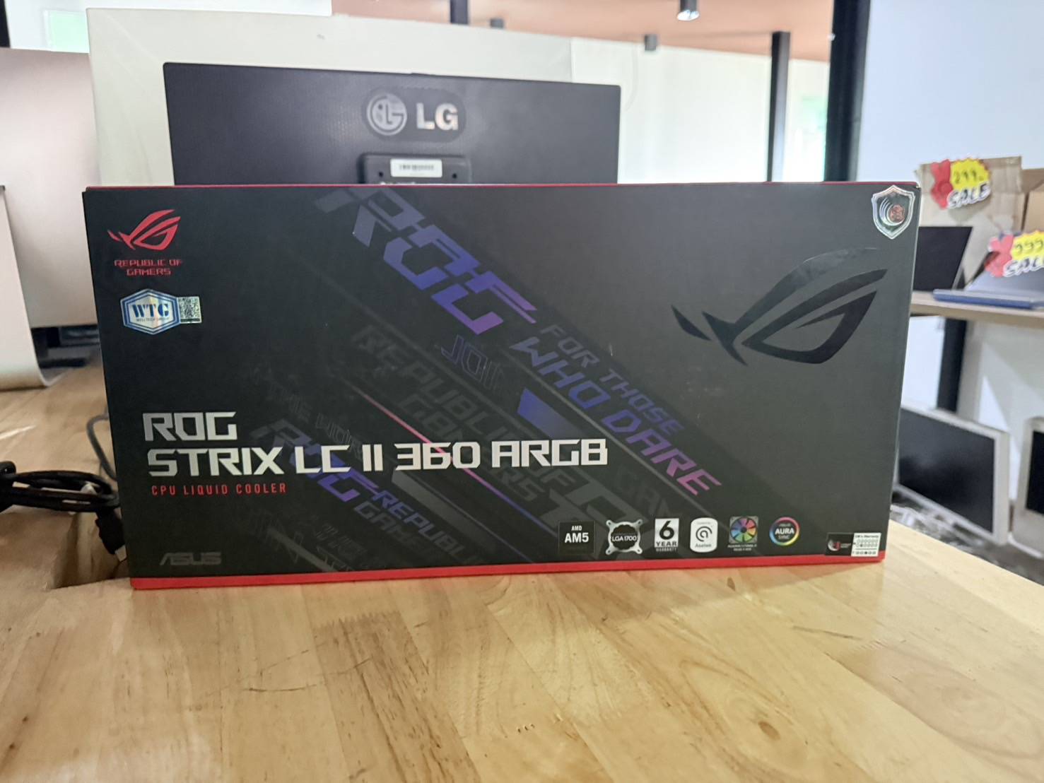 ชุดน้ำ Asus Rog Strix LC II 360 ARGB