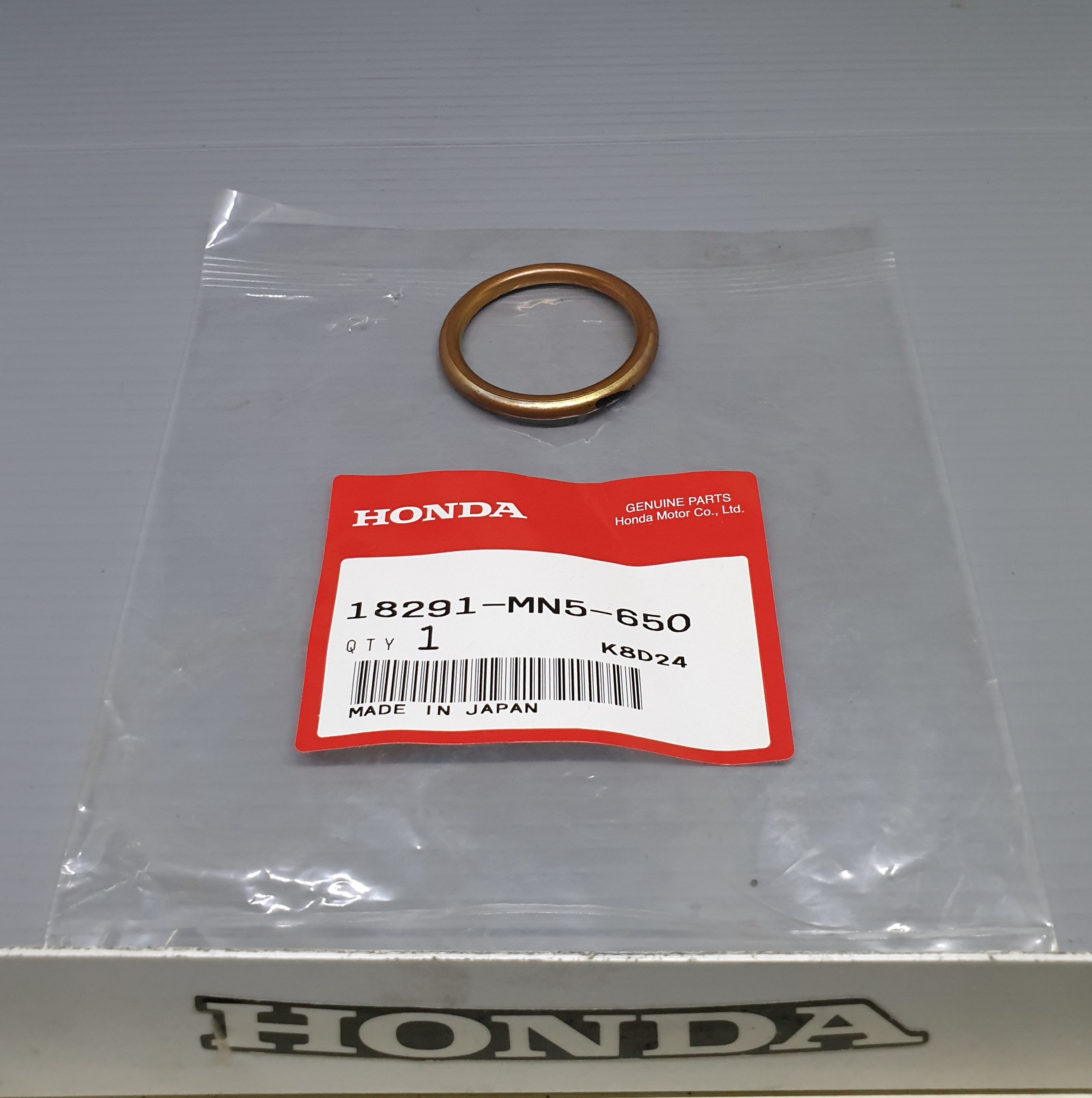 ปะเก็นปากท่อไอเสีย โซนิค125/CBR150M,R/CB150R/TA200(แพลนท้อม)