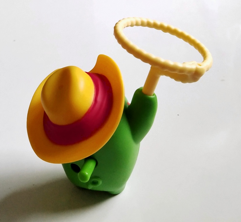 ของสะสมจากแมคโดนัลด์ หมูสีเขียวในเกมส์อนิเมชั่น แองกรี้เบิร์ด Angry bird ,the pigs