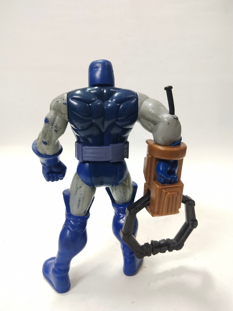 AFC แอคชั่นฟิคเกอร์ ดาร์คไซด์ ตัวร้ายฝั่ง DC ศัตรูของ จัสติสลีค ( JLA) ยางตัน ขนาดตามรูป มือสองเก่าเก็บตามสภาพ มีรอยถลอกหลายแห่งตามรูป