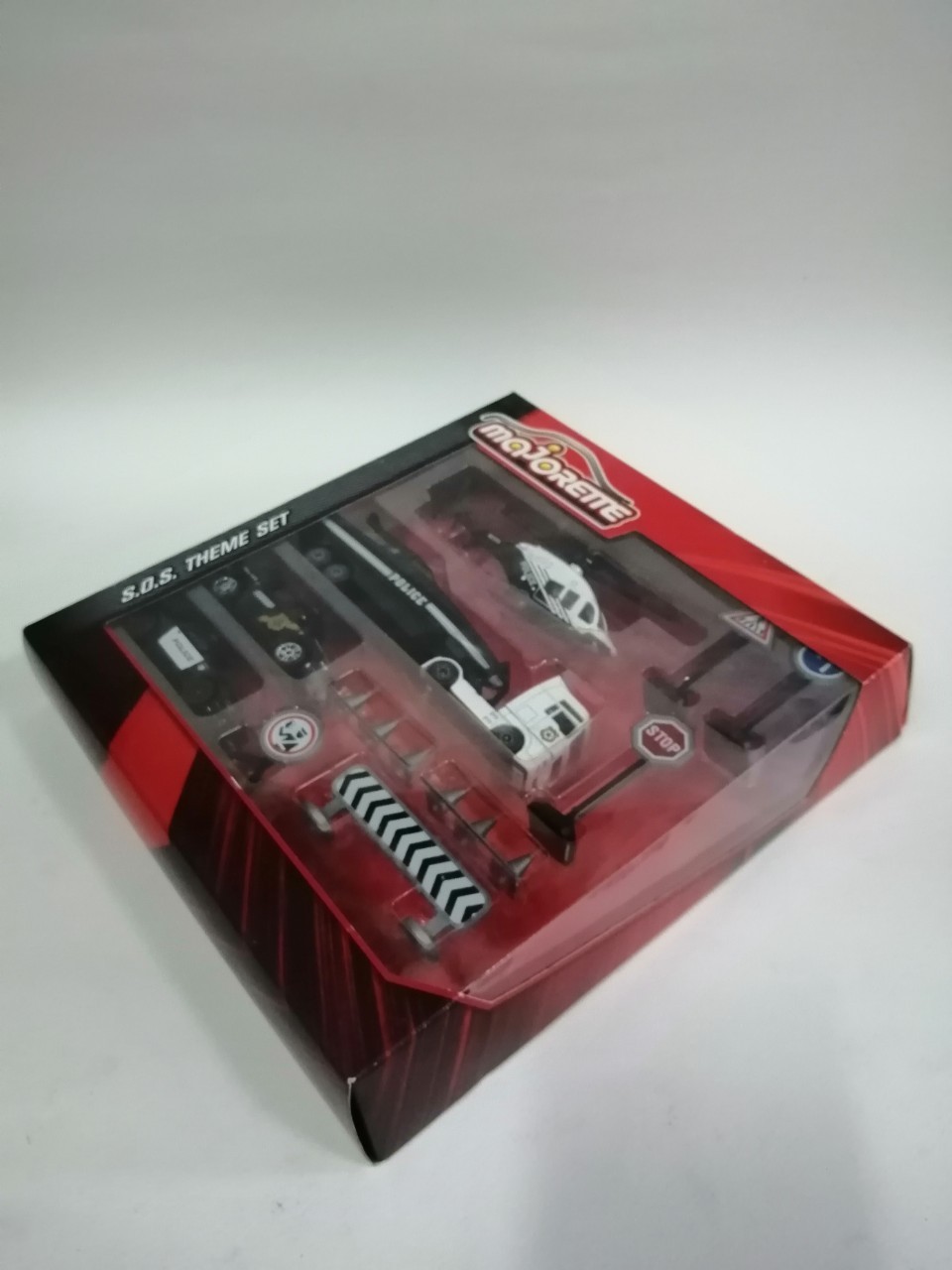 เซ็ทรถกู้ภัย มาจอเร็ท งานสะสม เก่าเก็บ Majorette S.O.S set_สีดำ