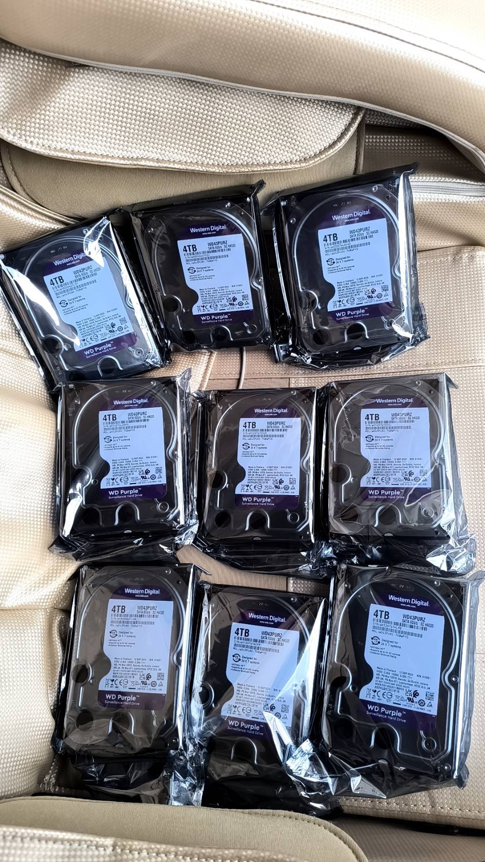 4 TB WD สีม่วง ของใหม่