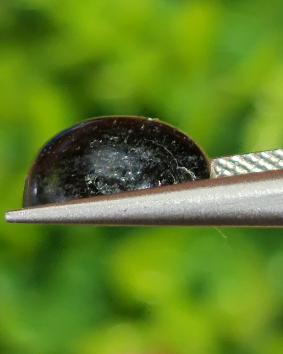 ตาแมว ทัวร์มาลีน Cat eye Tourmaline 4.59 กะรัต Cts. พลอยแท้ อัญมณีมงคลประจําวันเกิด เครื่องประดับพลอย