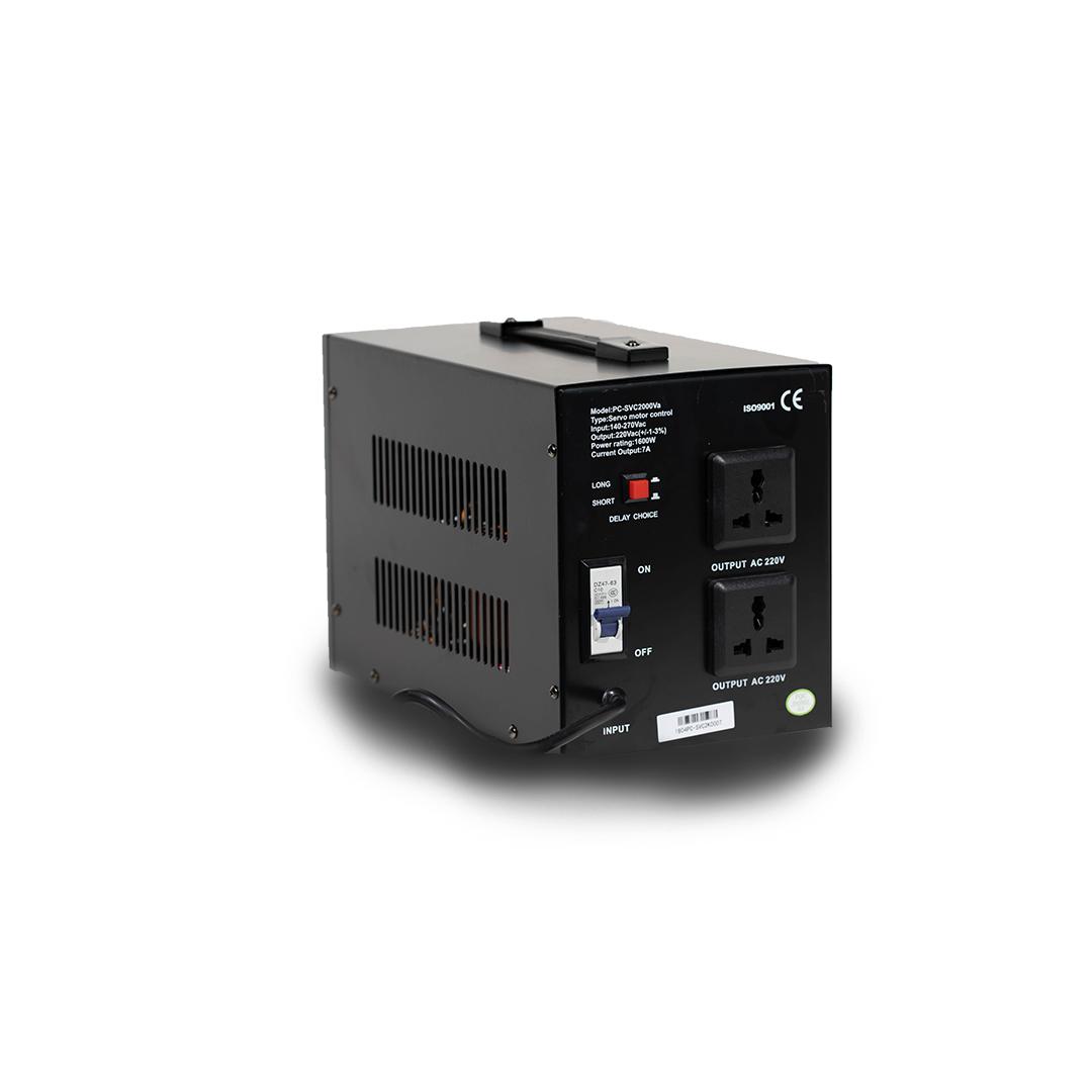 เครื่องควบคุมแรงดันไฟฟ้าอัตโนมัติ รุ่น PC-SVC 2000va