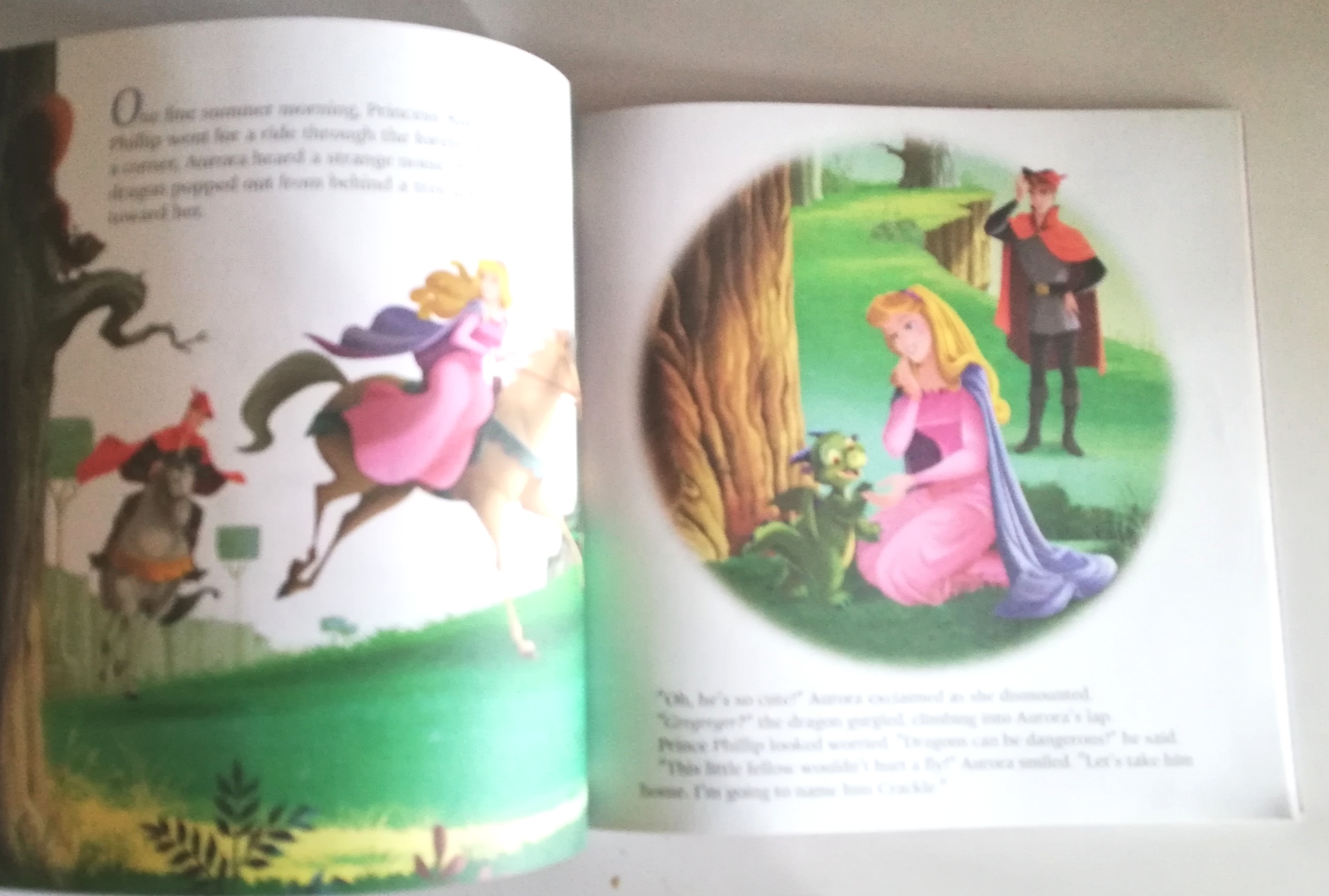 หนังสือนิทานฉบับภาษาอังกฤษ จาก วอลท์ดิสนีย์ แบบ 2 เรื่องใน 1 เล่ม ,เจ้าหญิงกบ เทียน่าและเพื่อนหมาขนฟู กับสติ๊กเกอร์มากกว่า50แบบ , PRINCESS Tiana and Her Furry Friend 2Books in 1! Over 50 Stickers! ด้านหลังㆍPRINCESS Aurora and the Helpful Dragon พร้อมสติ๊ก