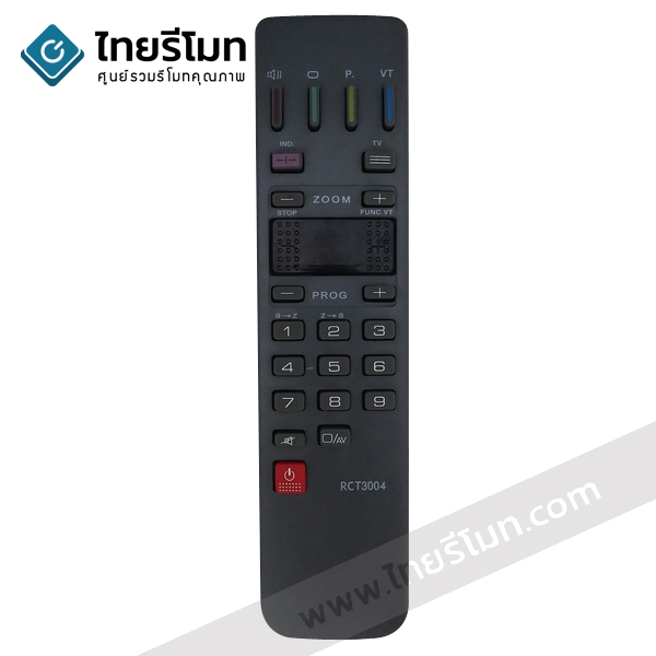 รีโมททีวี ทอมสัน Thompson รุ่นRCT3004