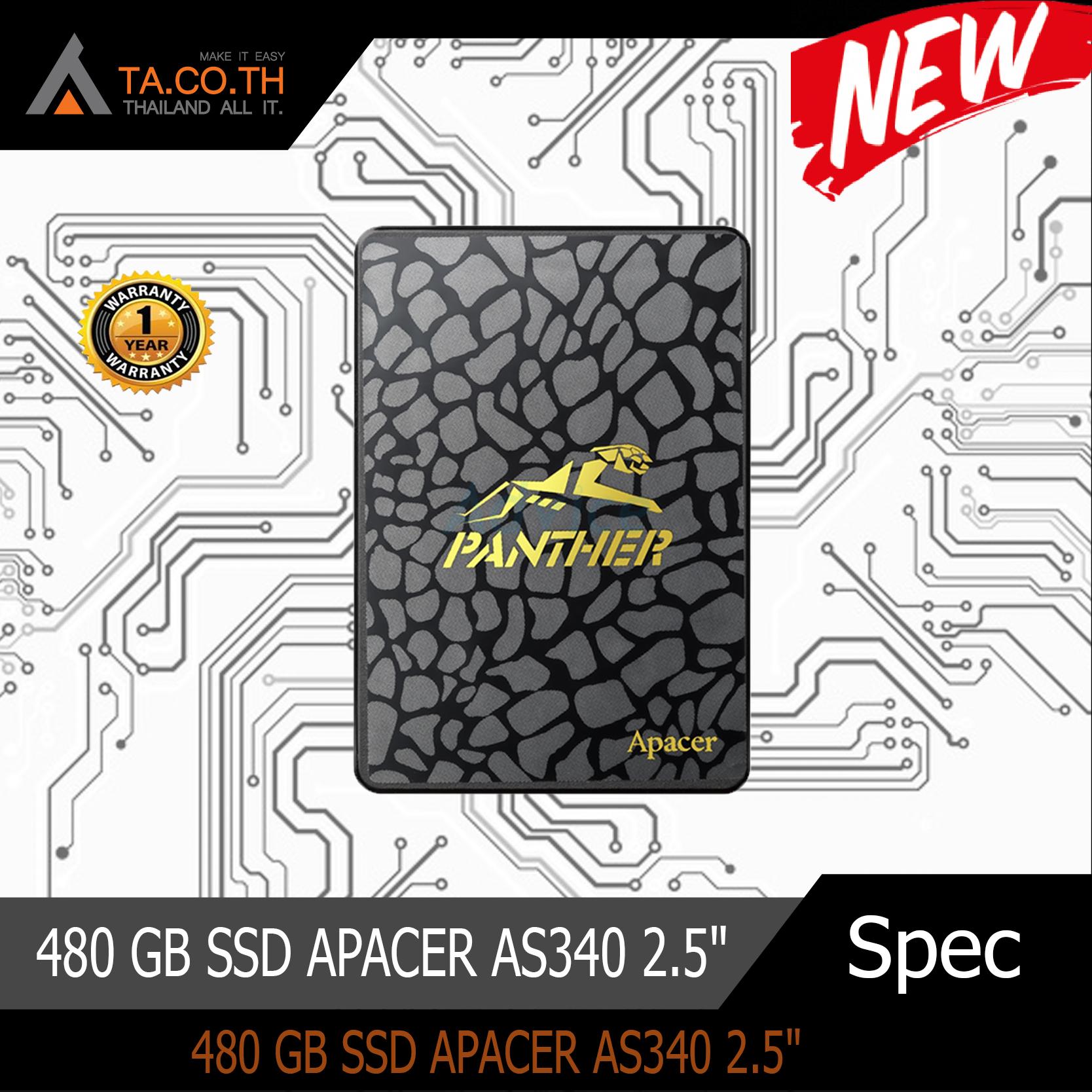 480 GB SSD APACER AS340 2.5"