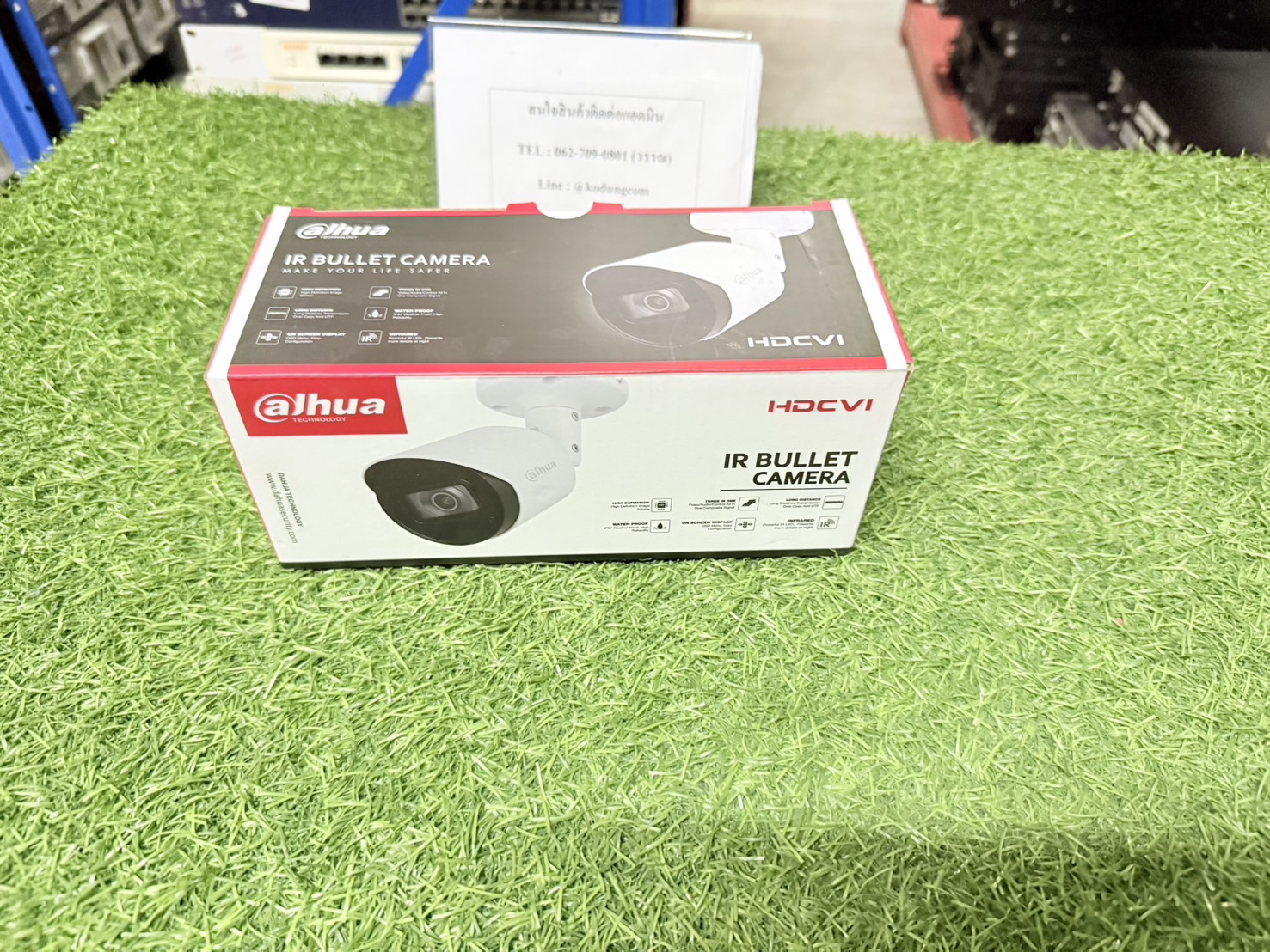 DAHUA HDCVI Camera DH-HAC-HFW1200FP มี 4 ตัว